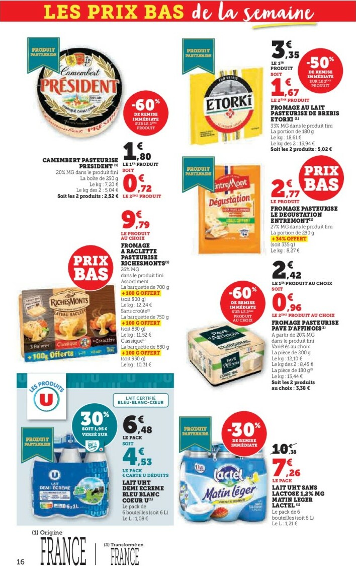 super-u - Catalogue Super U valable du 25/11 au 07/12 - page: 16