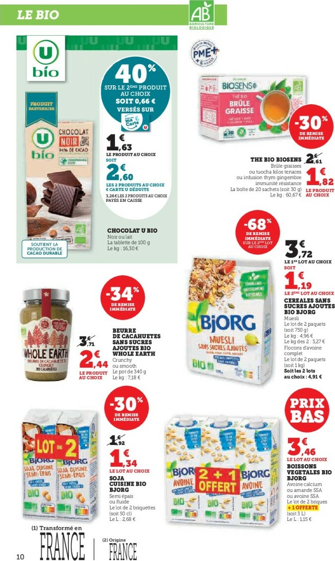 super-u - Catalogue Super U valable du 25/11 au 07/12 - page: 10