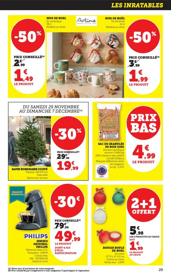 super-u - Catalogue Super U valable du 25/11 au 07/12 - page: 29