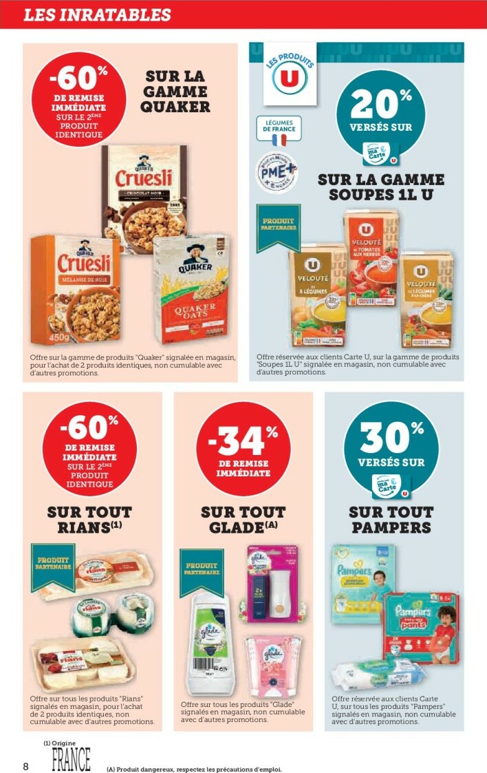 super-u - Catalogue Super U valable du 25/11 au 07/12 - page: 8
