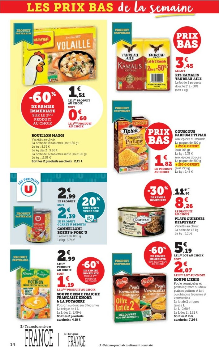 super-u - Catalogue Super U valable du 25/11 au 07/12 - page: 14