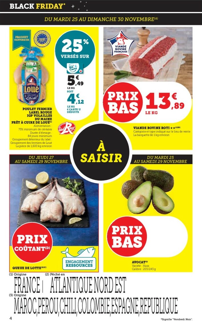 super-u - Catalogue Super U valable du 25/11 au 07/12 - page: 4