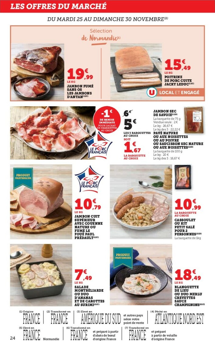 super-u - Catalogue Super U valable du 25/11 au 07/12 - page: 24