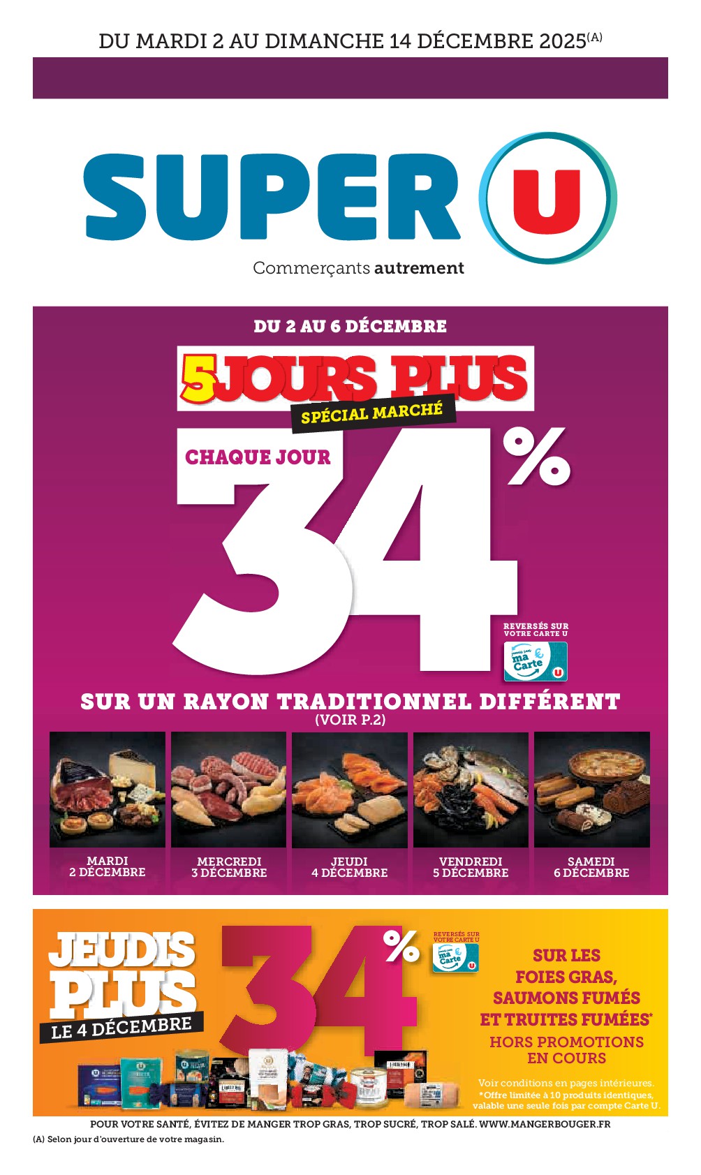 super-u - Catalogue Super U valable du 02/12 au 14/12 - page: 1