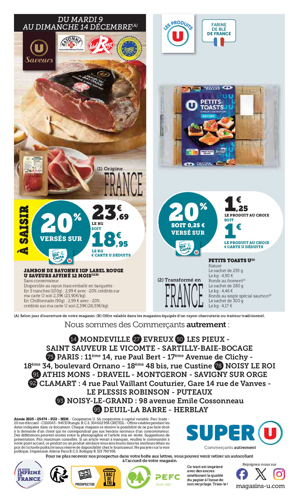 super-u - Catalogue Super U valable du 09/12 au 24/12 - page: 48