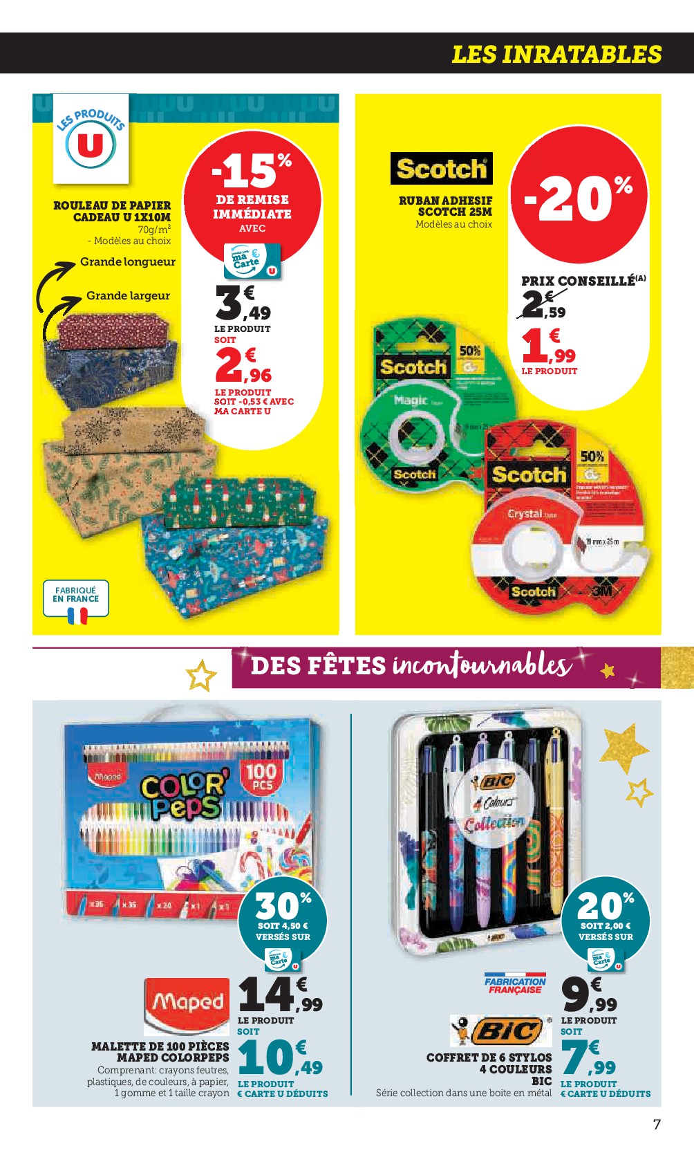 super-u - Catalogue Super U valable du 09/12 au 24/12 - page: 7