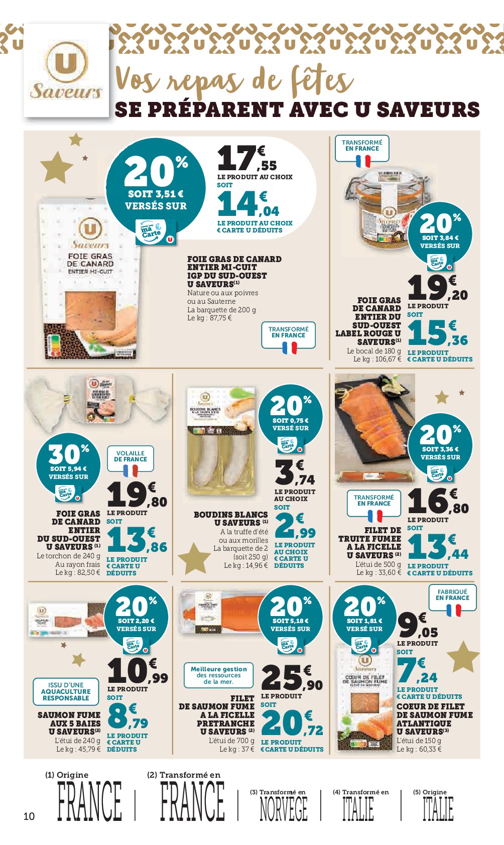 super-u - Catalogue Super U valable du 09/12 au 24/12 - page: 10