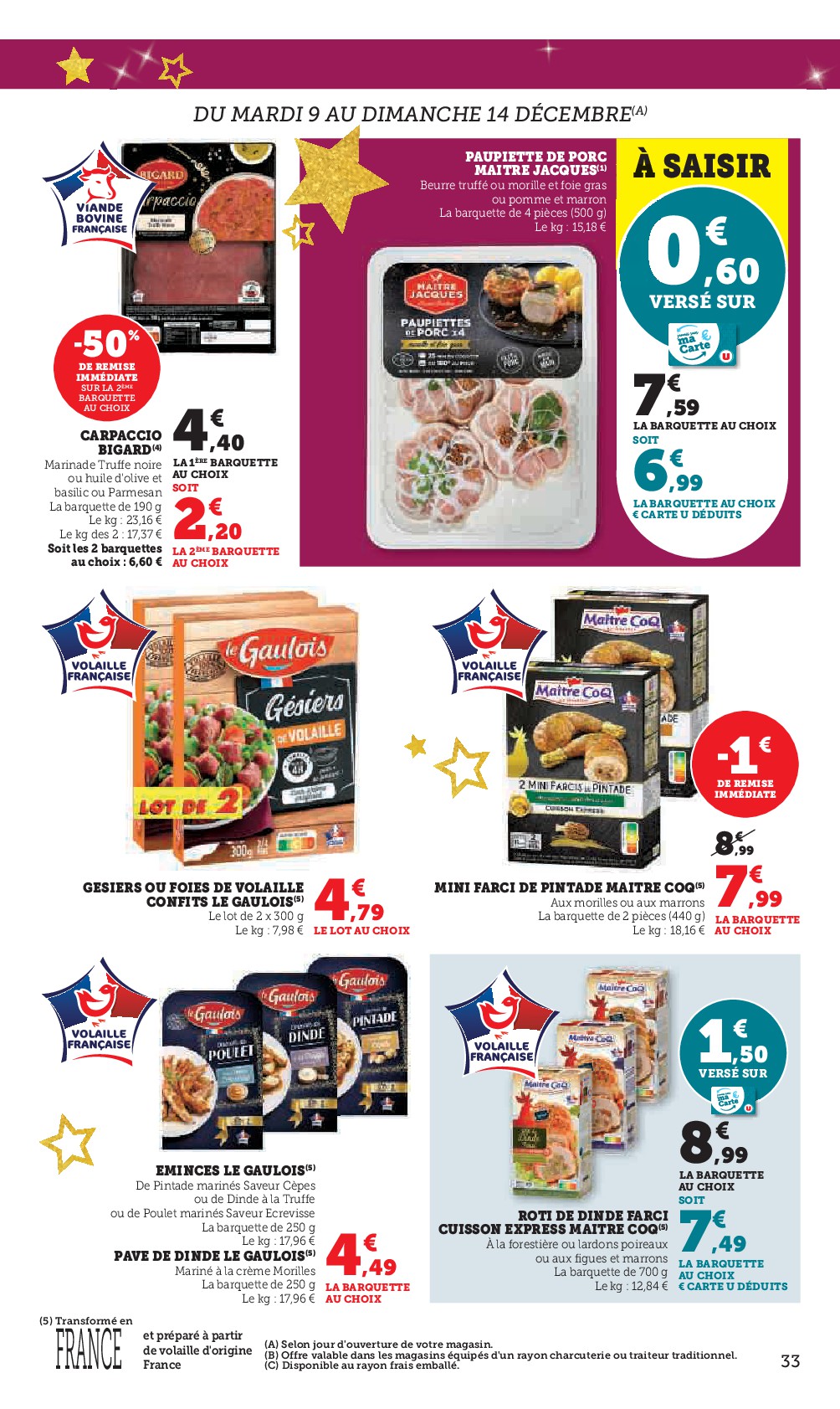 super-u - Catalogue Super U valable du 09/12 au 24/12 - page: 33