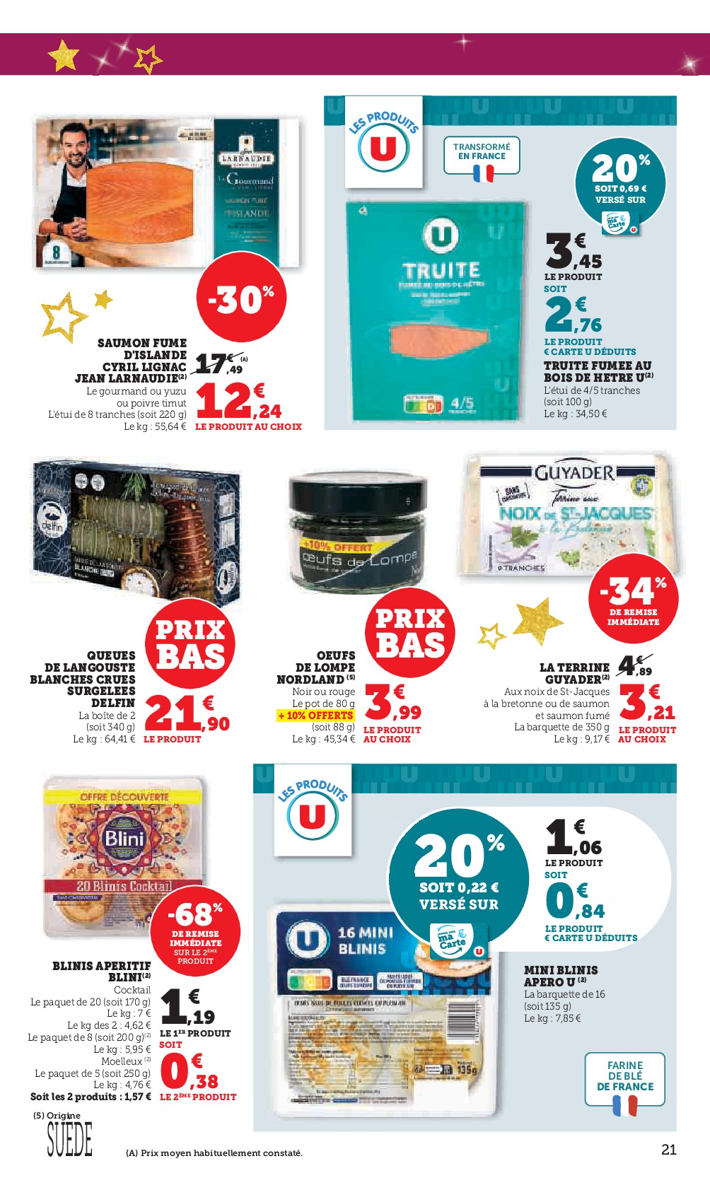 super-u - Catalogue Super U valable du 09/12 au 24/12 - page: 21