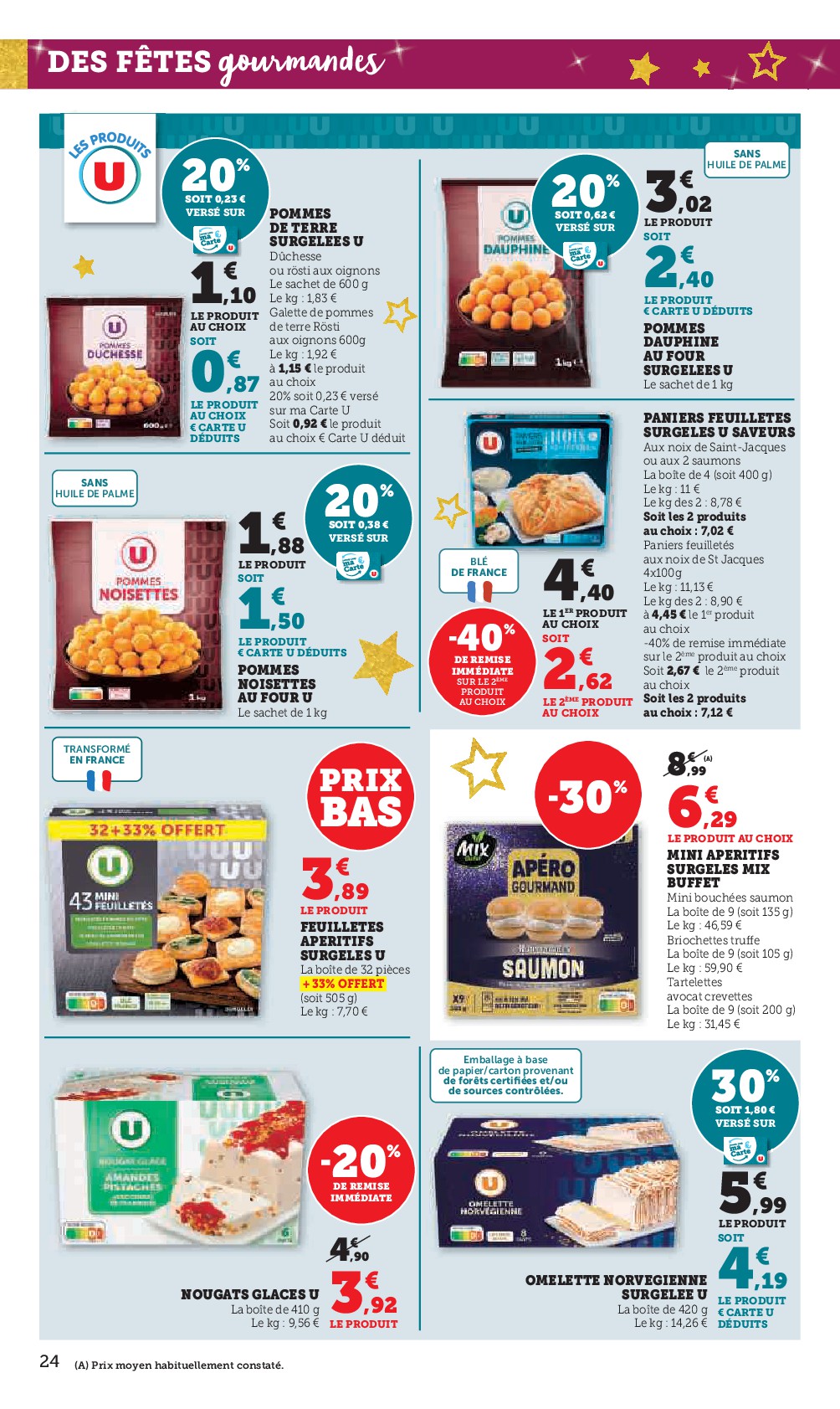 super-u - Catalogue Super U valable du 09/12 au 24/12 - page: 24