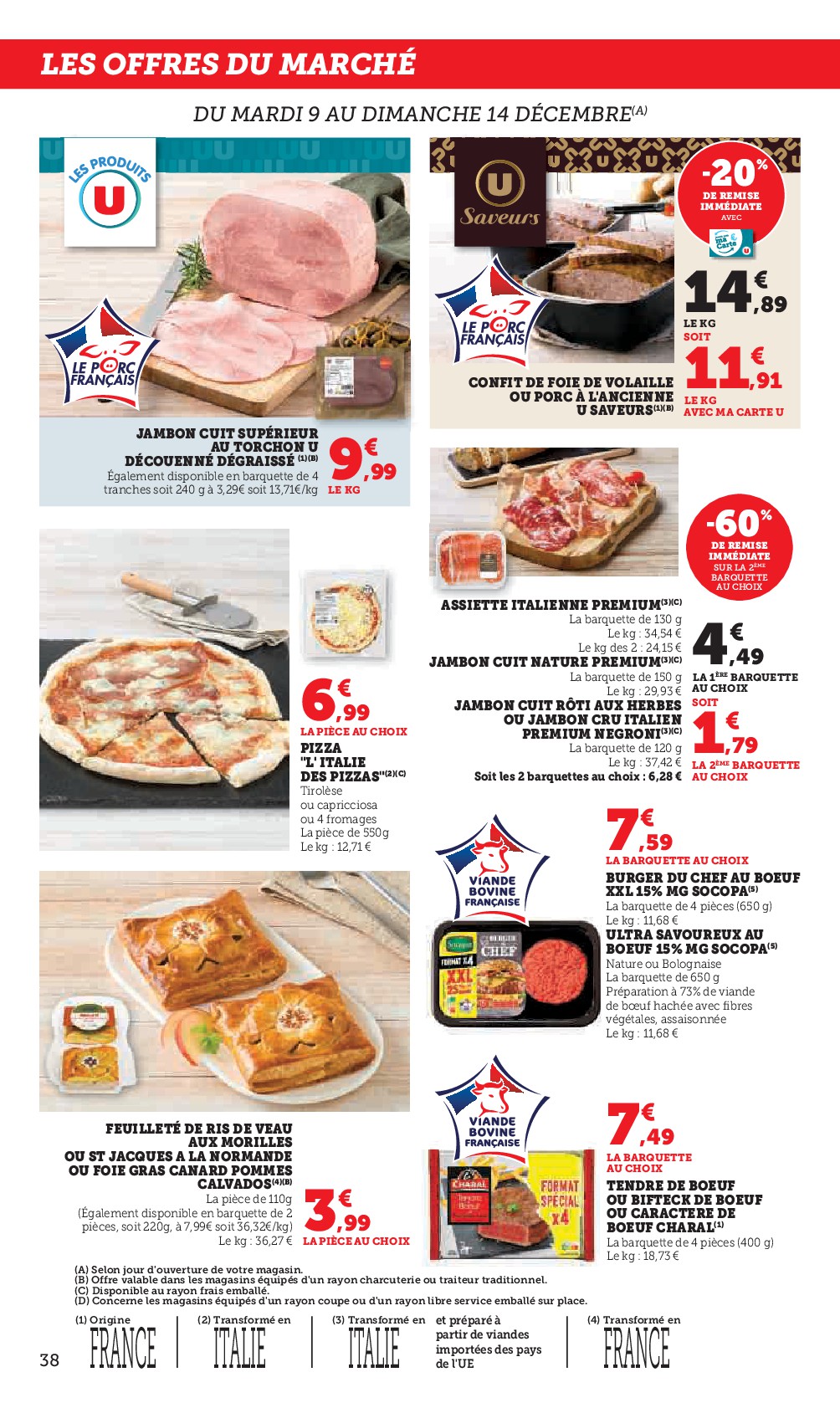 super-u - Catalogue Super U valable du 09/12 au 24/12 - page: 38