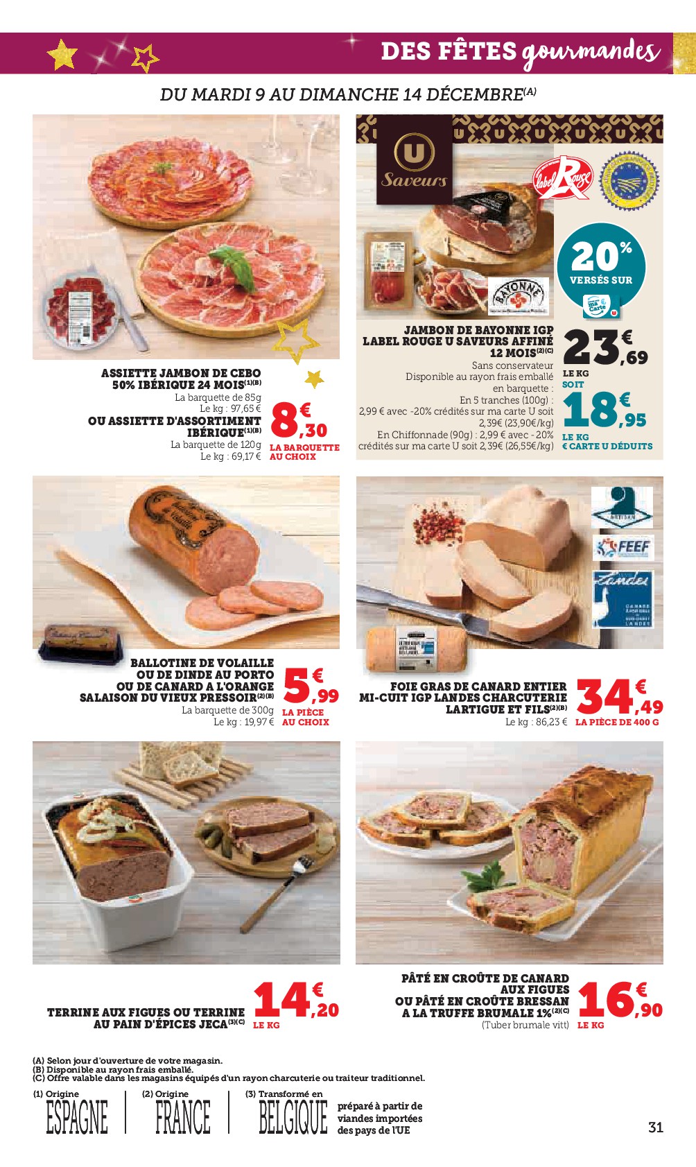 super-u - Catalogue Super U valable du 09/12 au 24/12 - page: 31