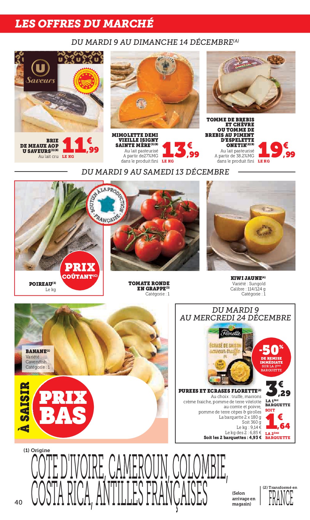 super-u - Catalogue Super U valable du 09/12 au 24/12 - page: 40