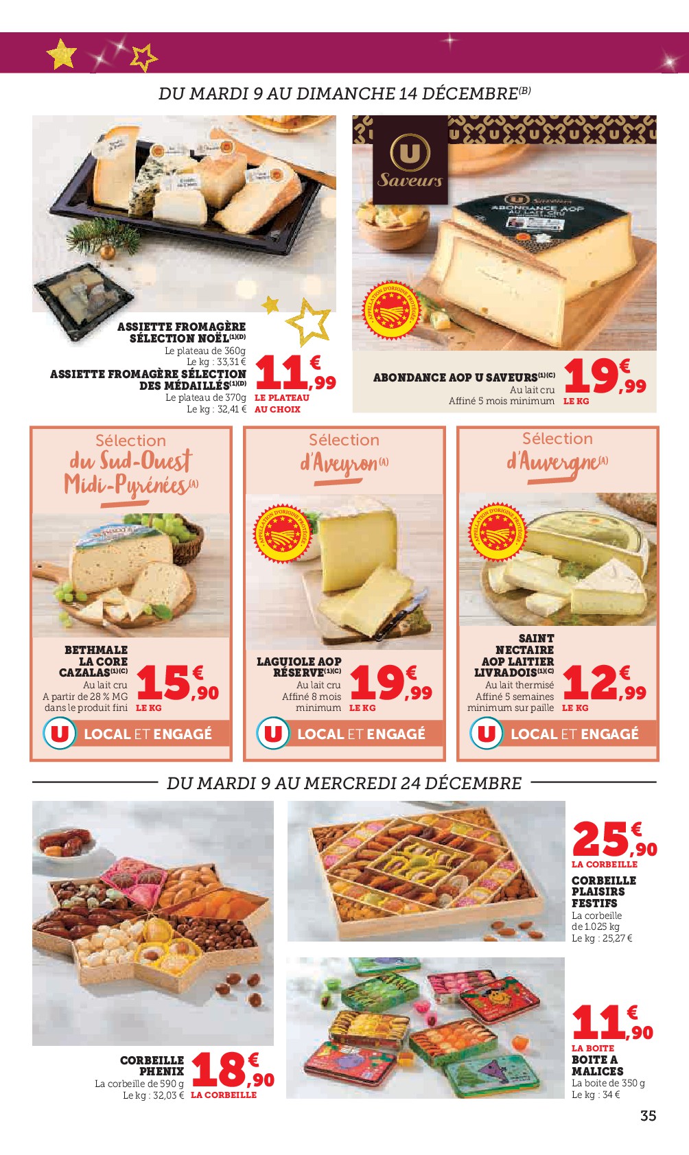 super-u - Catalogue Super U valable du 09/12 au 24/12 - page: 35