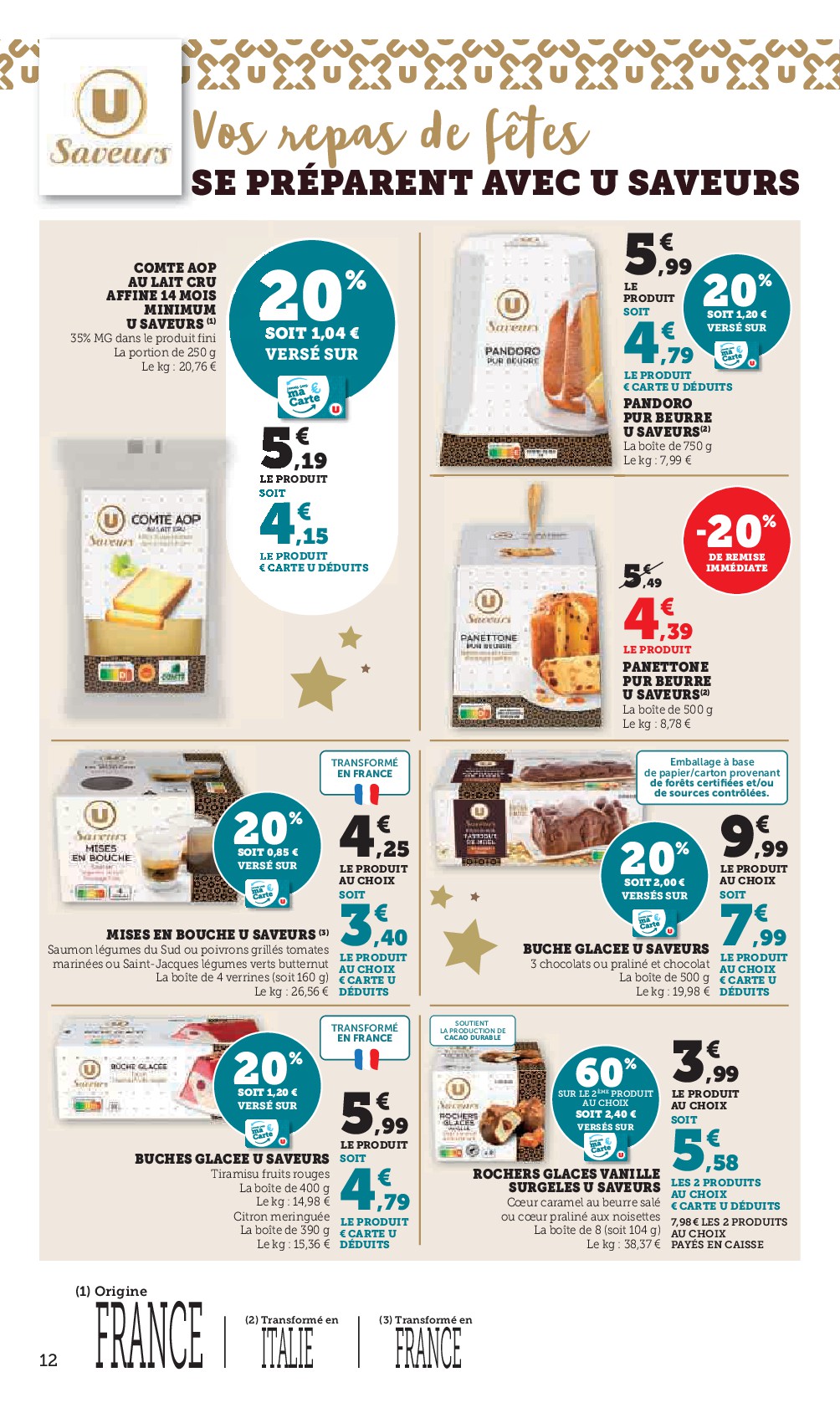 super-u - Catalogue Super U valable du 09/12 au 24/12 - page: 12