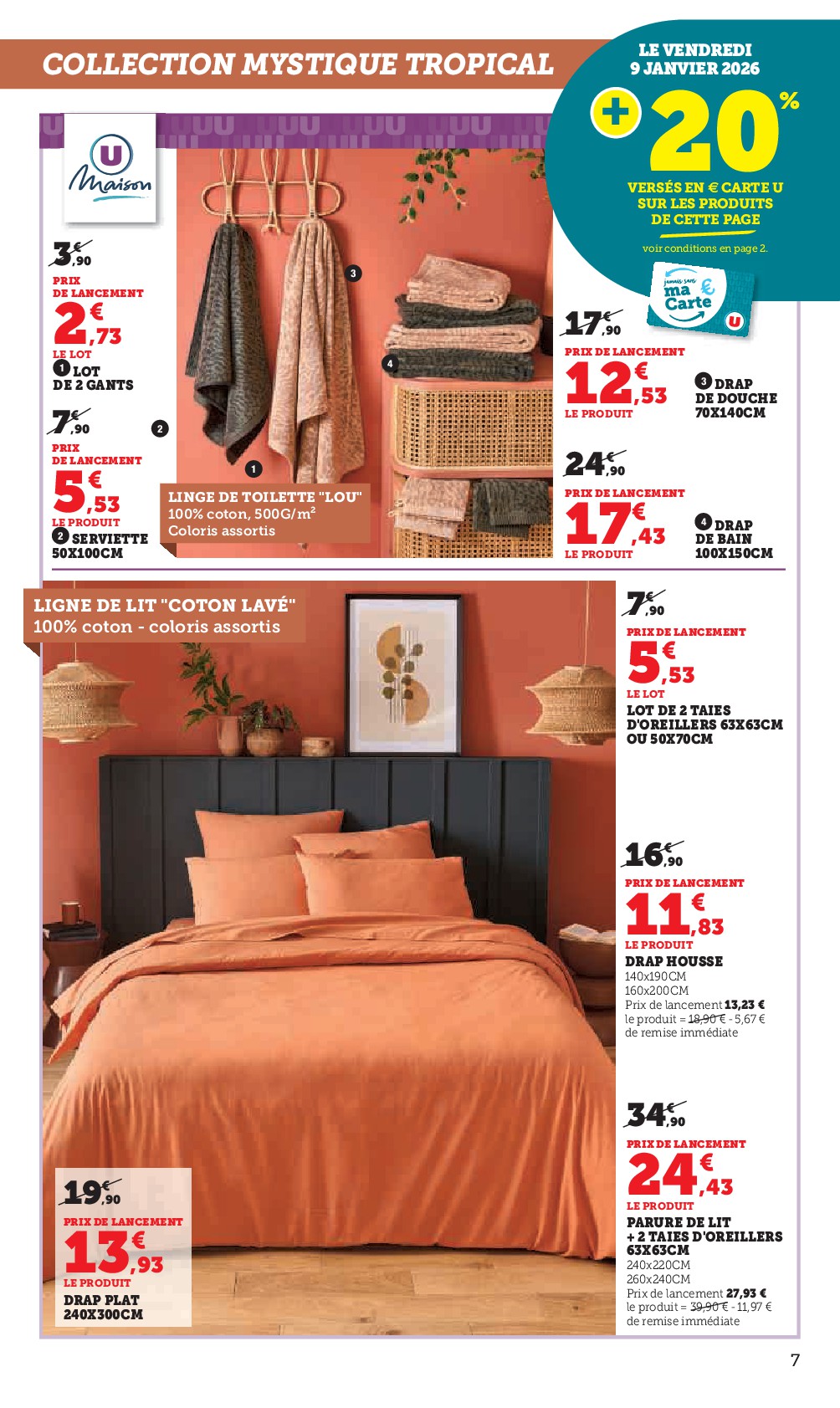 super-u - Catalogue Super U valable du 27/12 au 11/01 - page: 7