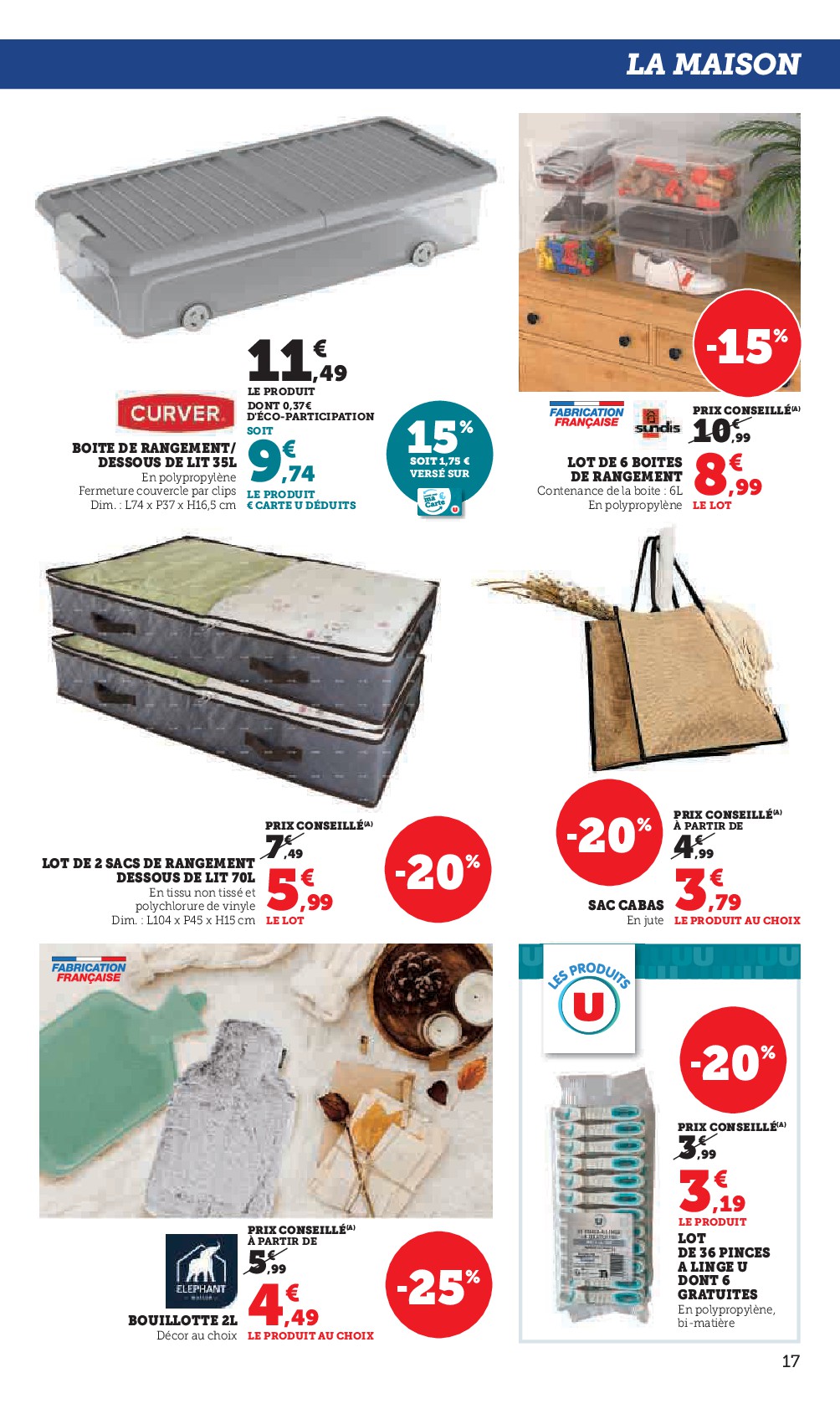 super-u - Catalogue Super U valable du 27/12 au 11/01 - page: 17