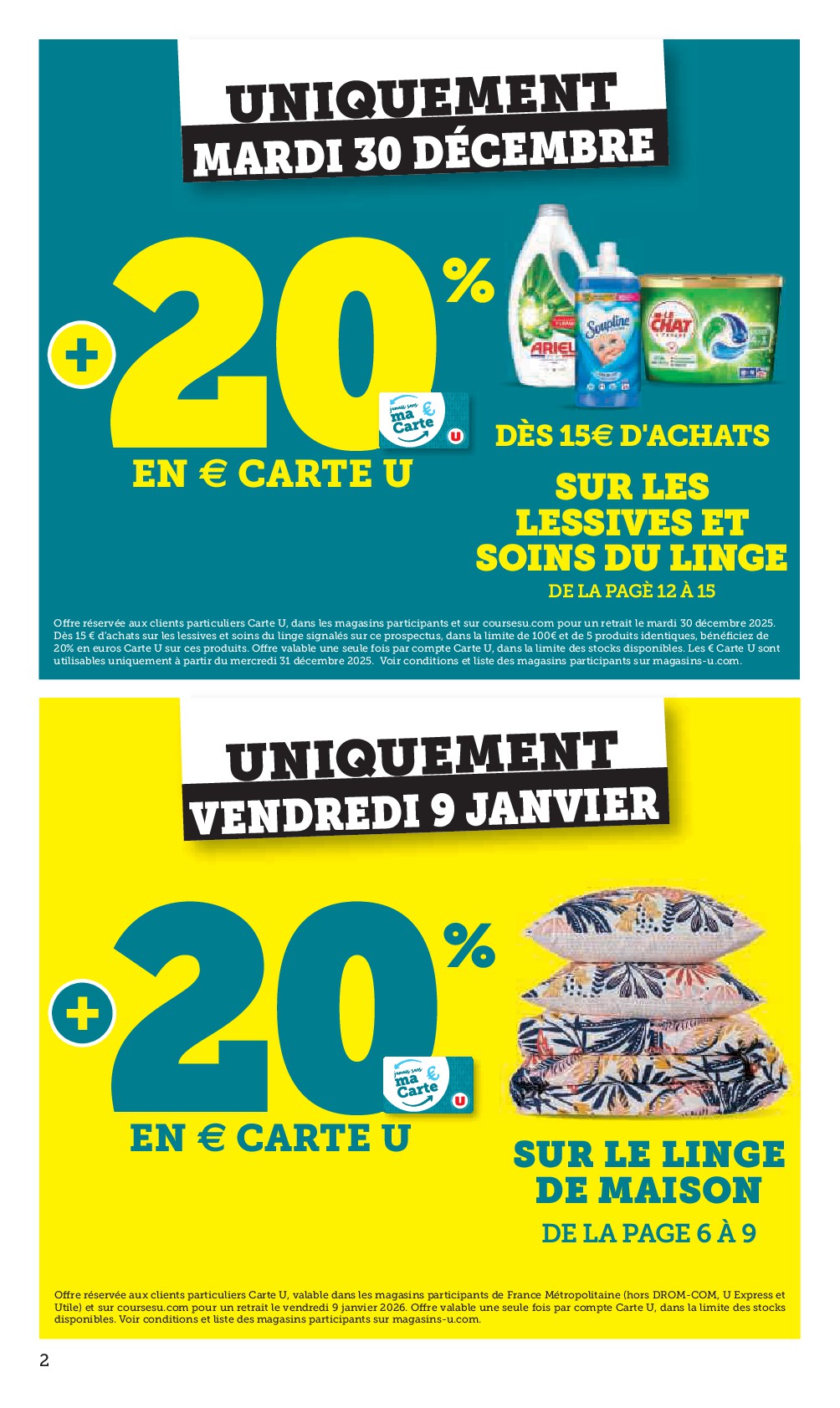 super-u - Catalogue Super U valable du 27/12 au 11/01 - page: 2