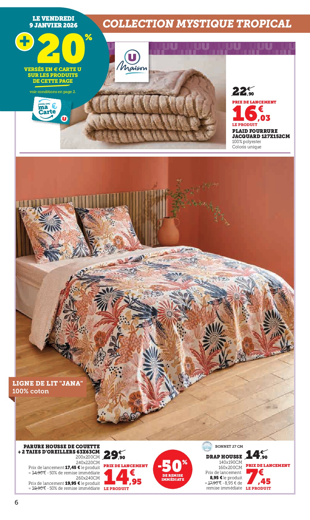 super-u - Catalogue Super U valable du 27/12 au 11/01 - page: 6