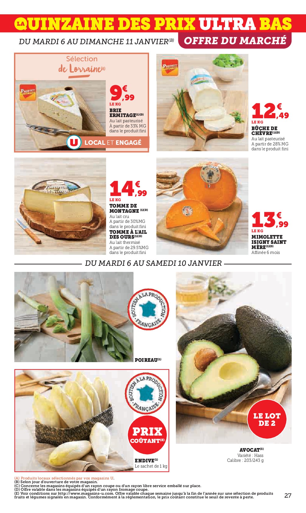 super-u - Catalogue Super U valable du 06/01 au 18/01 - page: 27