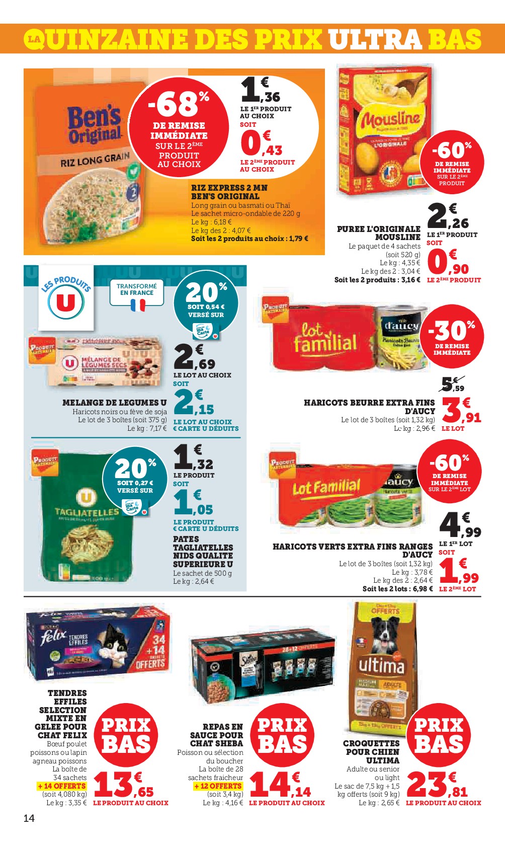 super-u - Catalogue Super U valable du 06/01 au 18/01 - page: 14