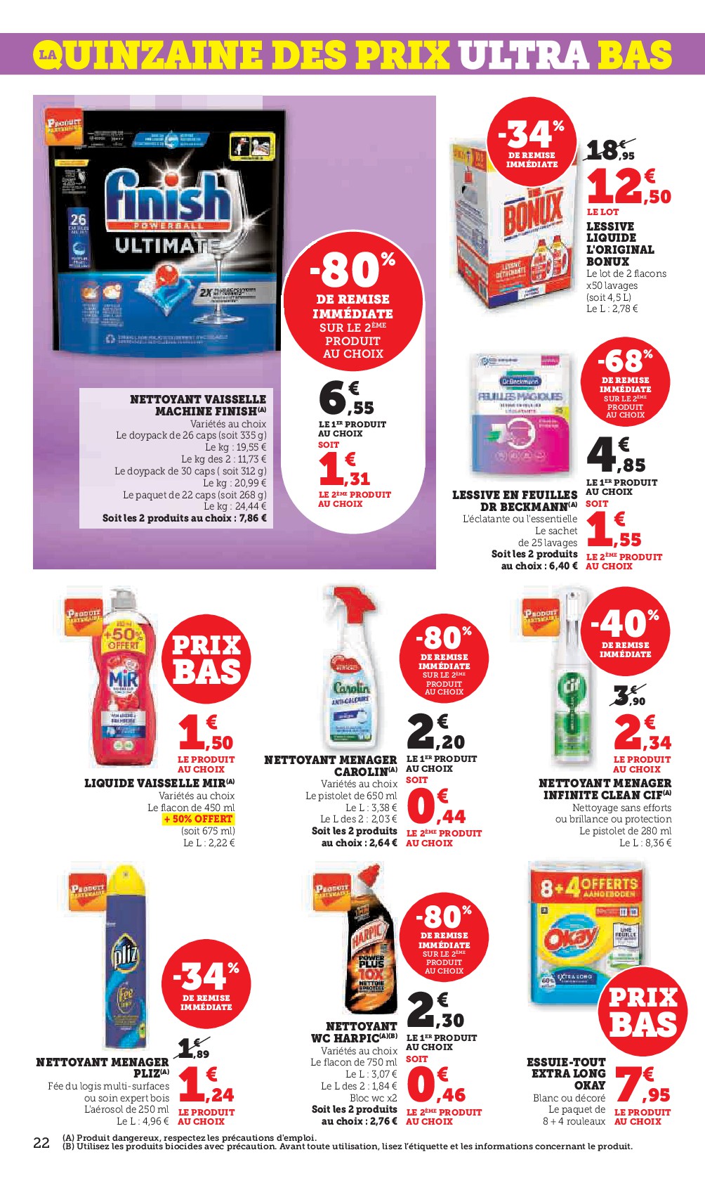 super-u - Catalogue Super U valable du 06/01 au 18/01 - page: 22