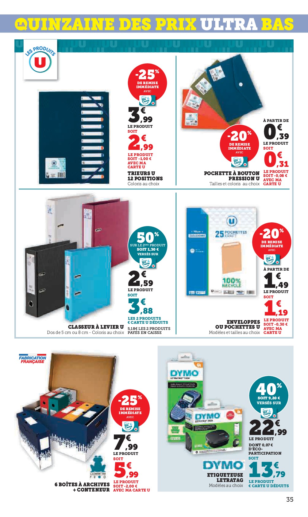 super-u - Catalogue Super U valable du 06/01 au 18/01 - page: 35