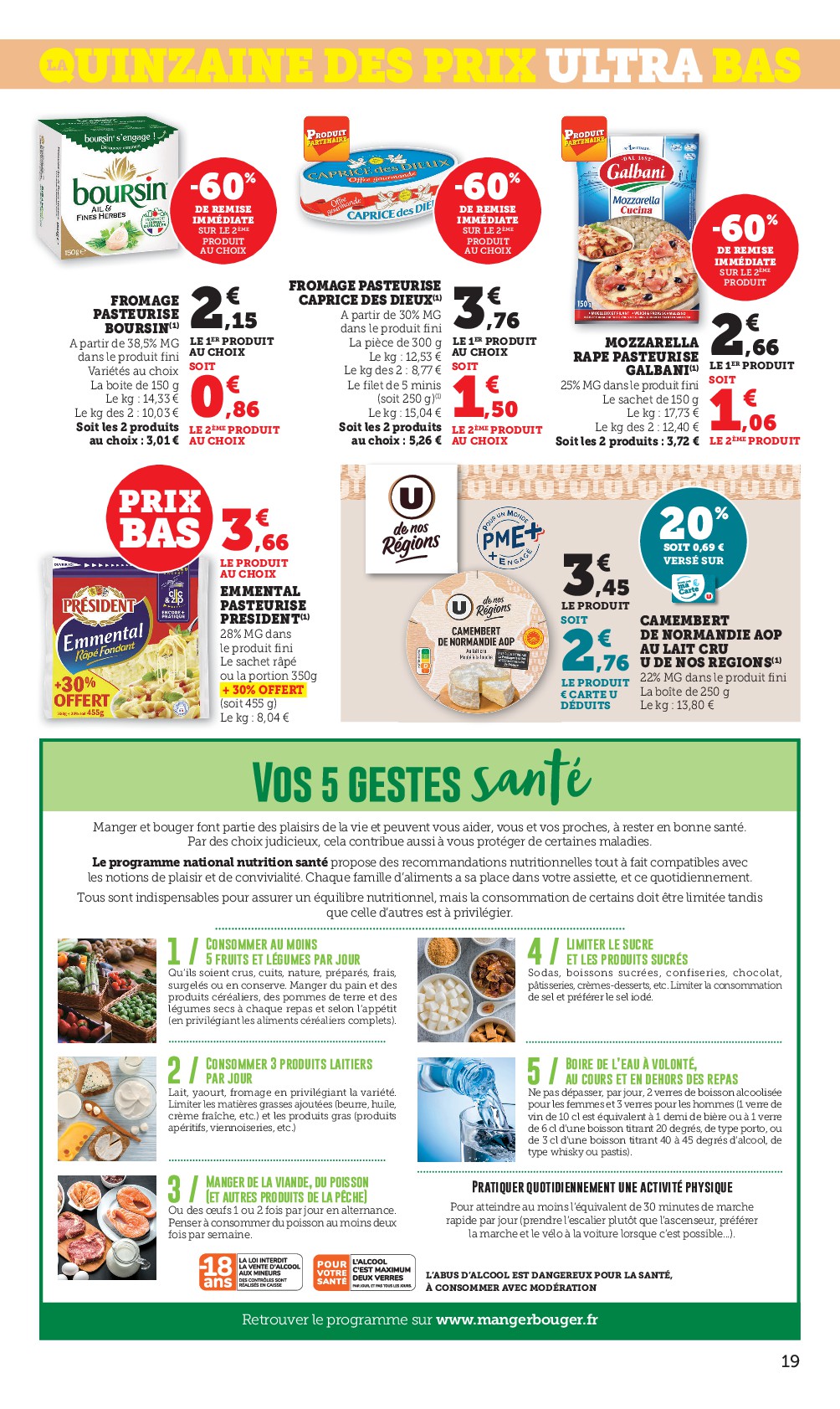 super-u - Catalogue Super U valable du 06/01 au 18/01 - page: 19