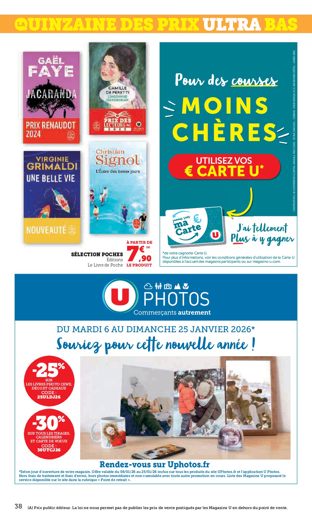 super-u - Catalogue Super U valable du 06/01 au 18/01 - page: 38