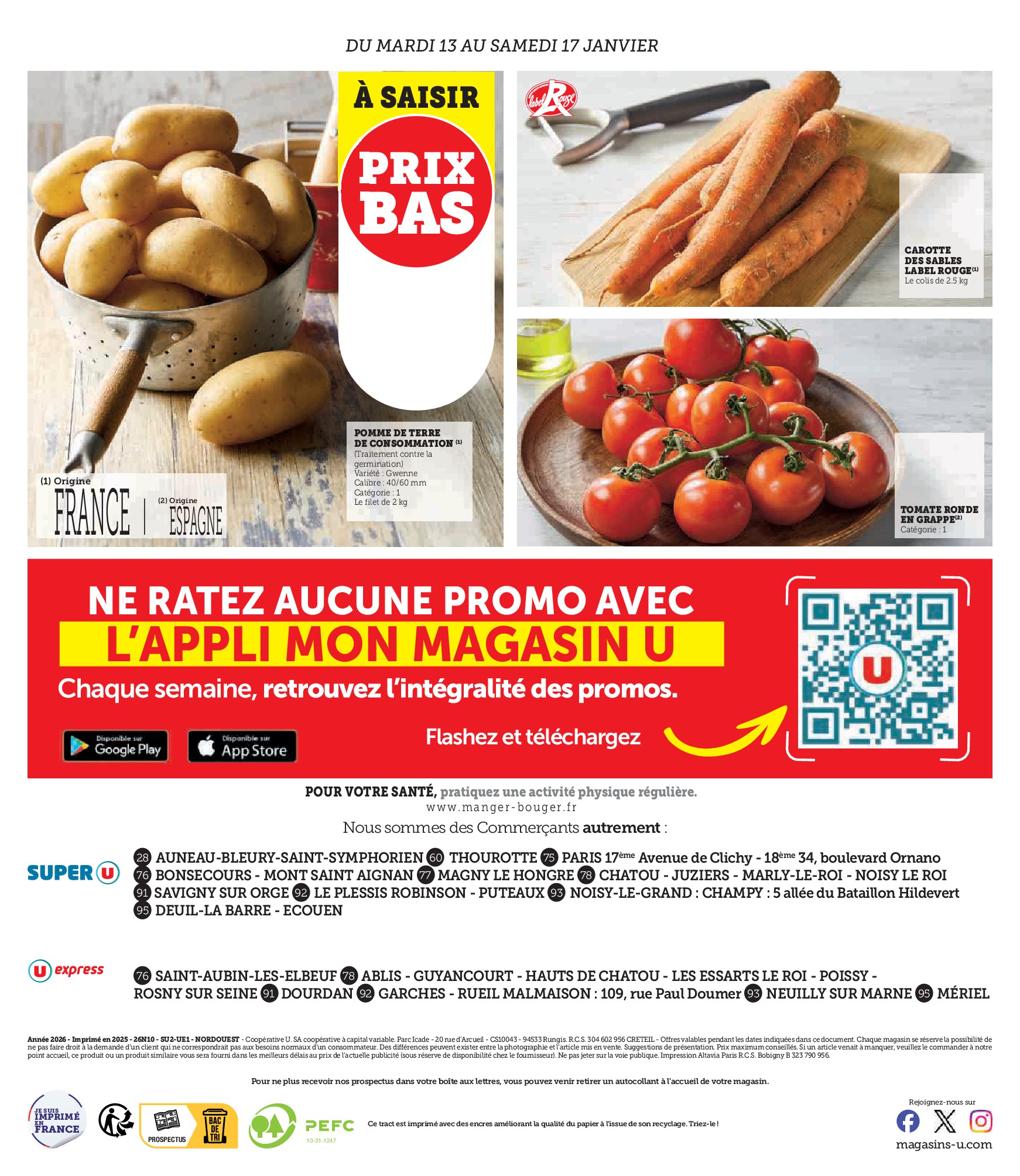 super-u - Catalogue Super U - Express valable du 06/01 au 11/01 - page: 4