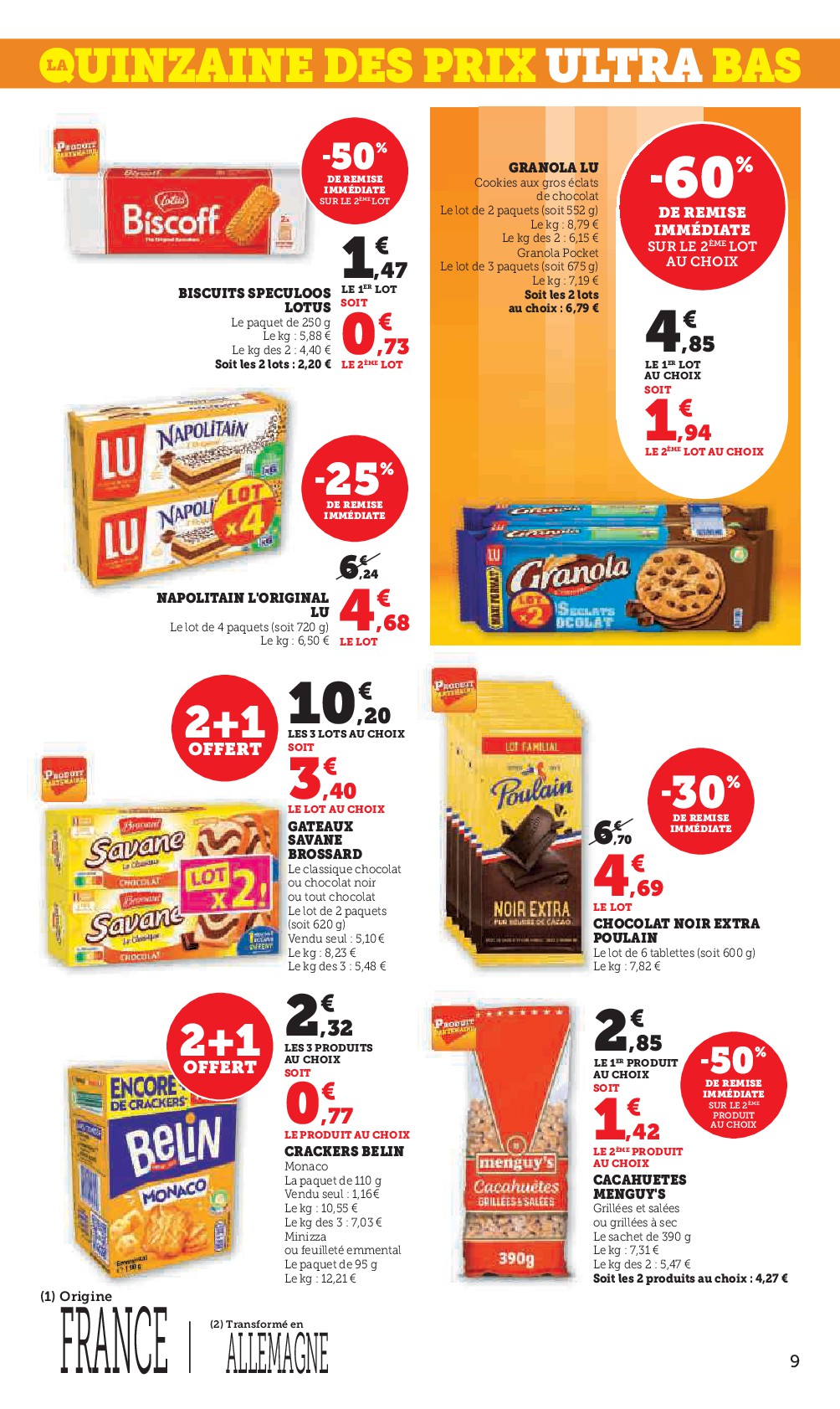 super-u - Catalogue Super U valable du 13/01 au 25/01 - page: 9