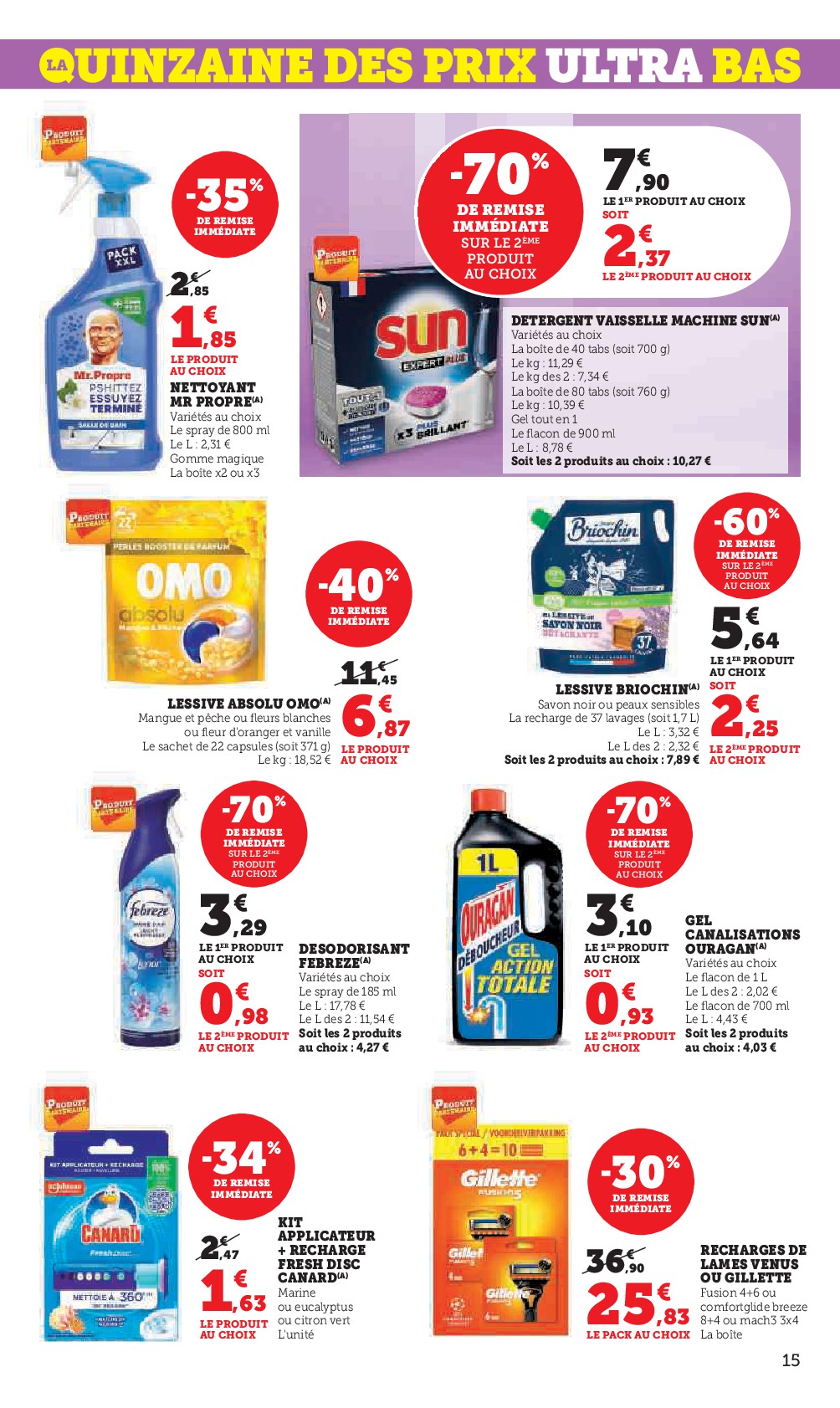 super-u - Catalogue Super U valable du 13/01 au 25/01 - page: 15