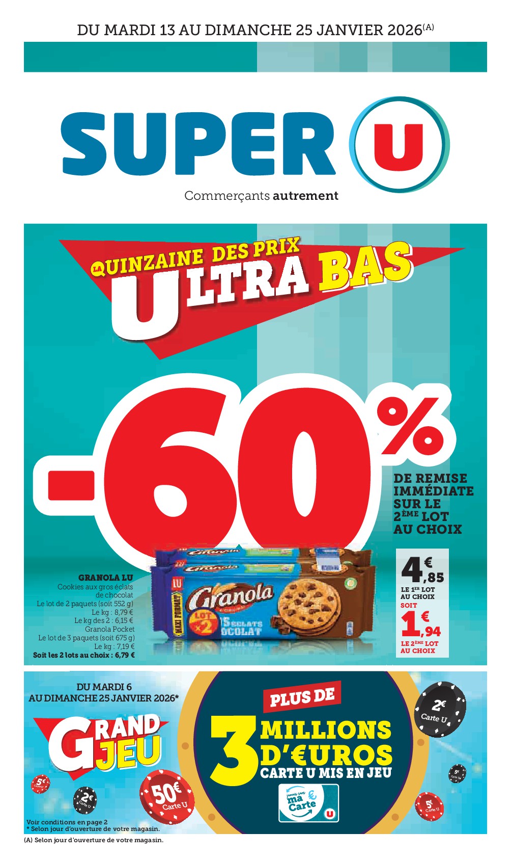super-u - Catalogue Super U valable du 13/01 au 25/01
