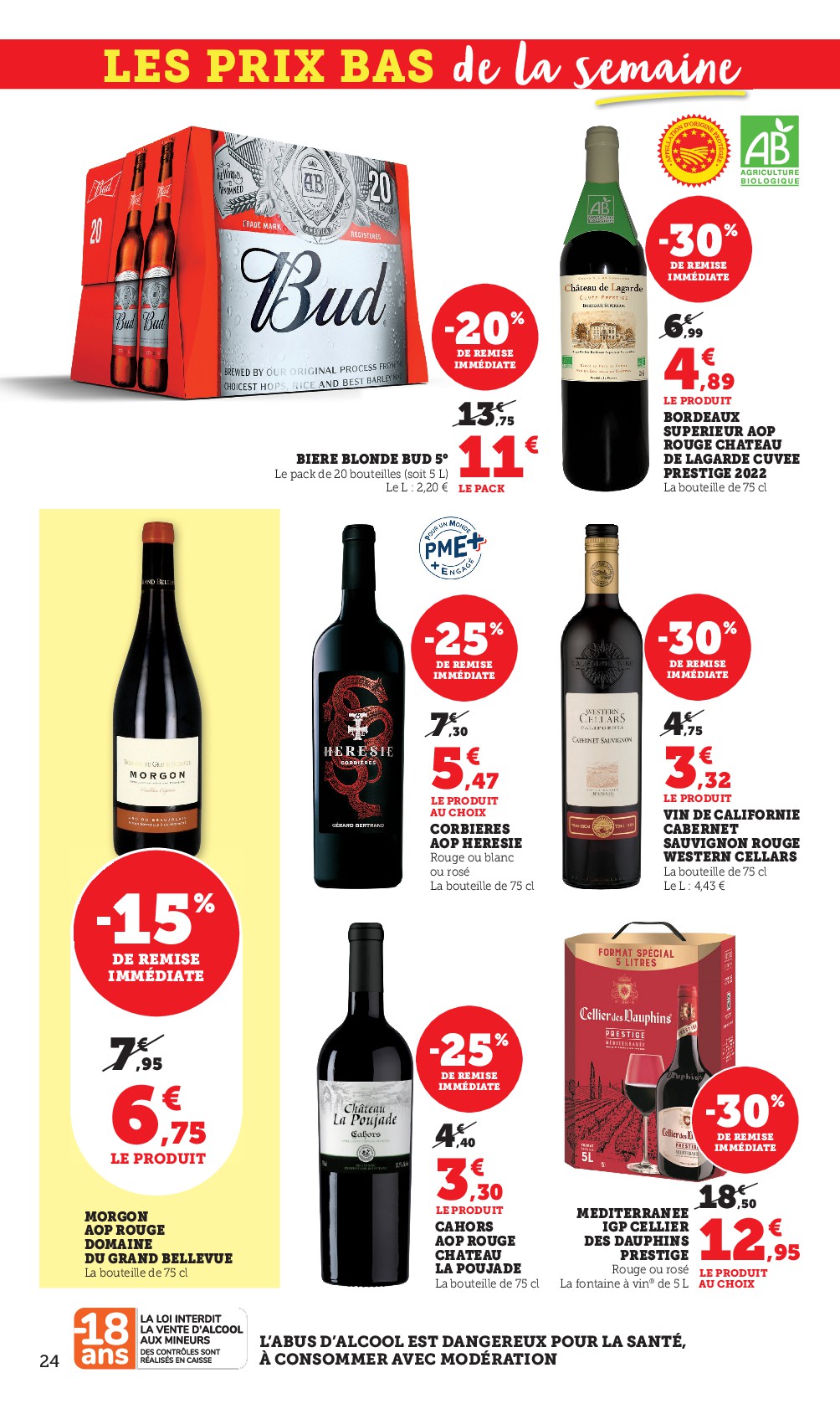 super-u - Catalogue Super U valable du 20/01 au 01/02 - page: 24