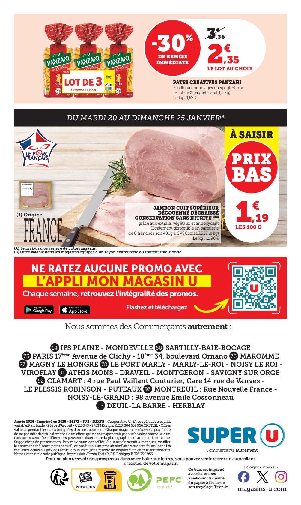 super-u - Catalogue Super U valable du 20/01 au 01/02 - page: 36