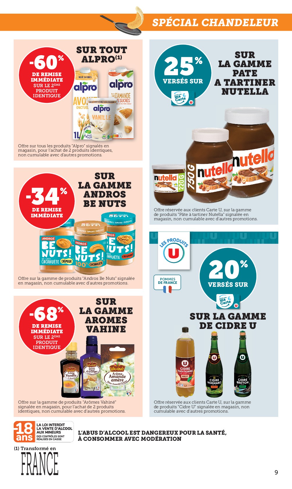 super-u - Catalogue Super U valable du 20/01 au 01/02 - page: 9