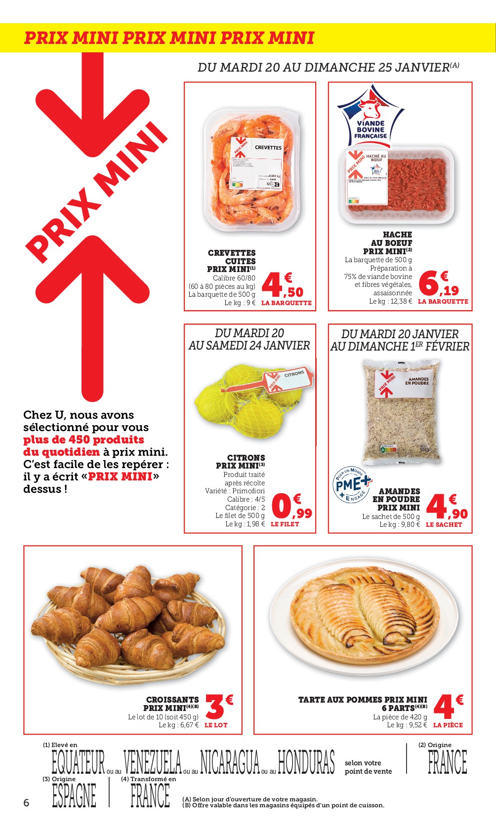 super-u - Catalogue Super U valable du 20/01 au 01/02 - page: 6