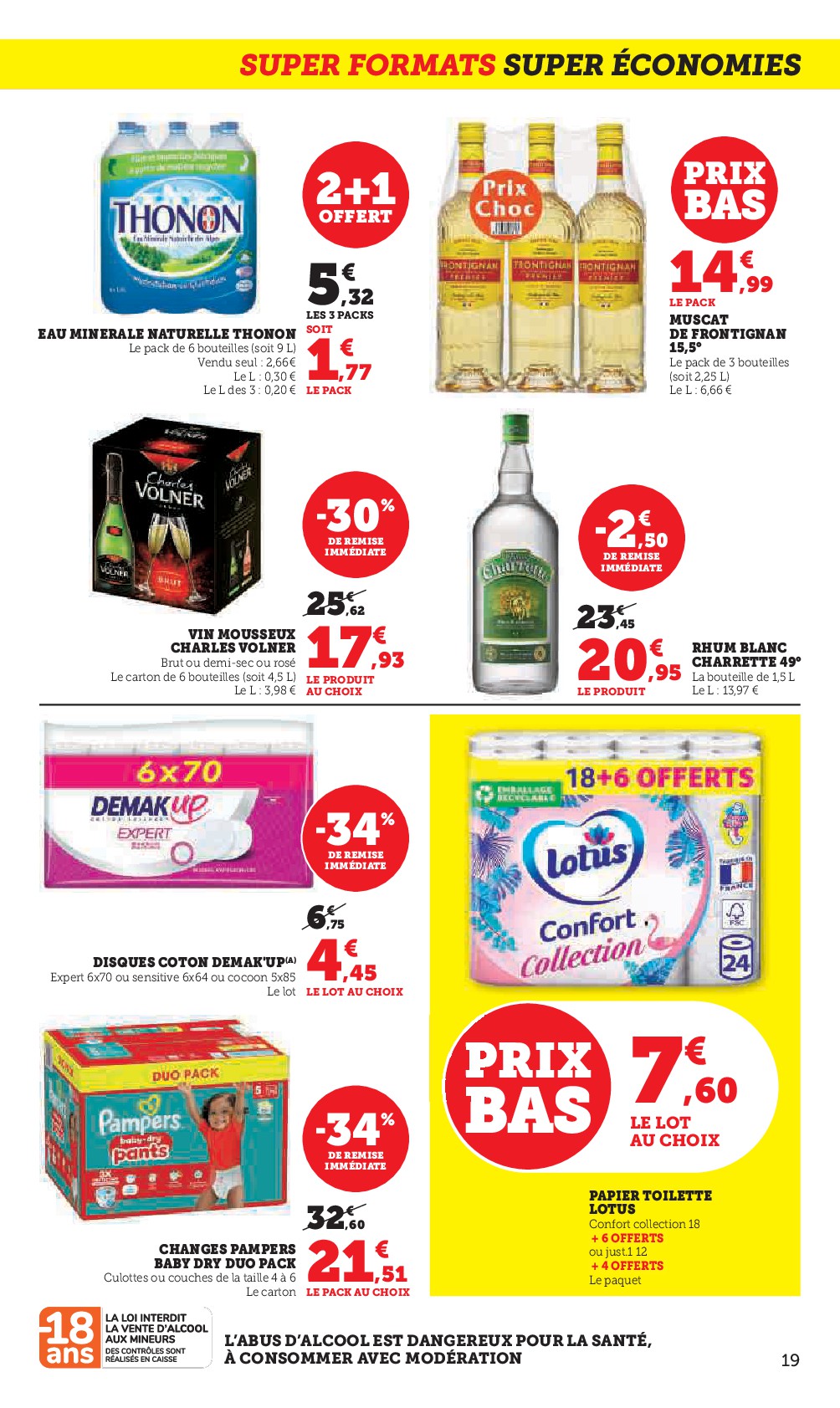 super-u - Catalogue Super U valable du 27/01 au 08/02 - page: 19