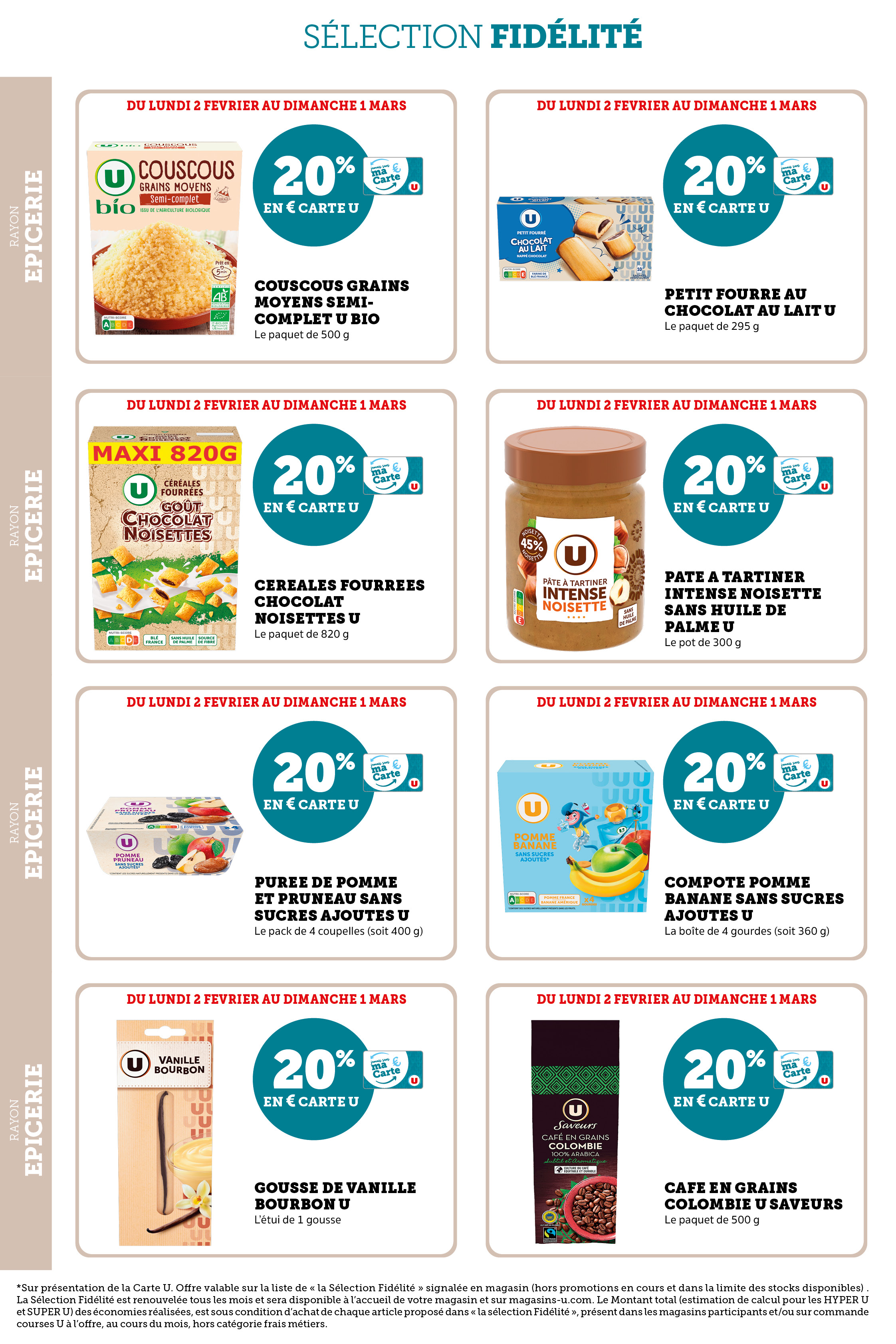 super-u - Catalogue Super U - Ma sélection Carte valable du 02/02/2026 au 01/03/2026 - page: 14
