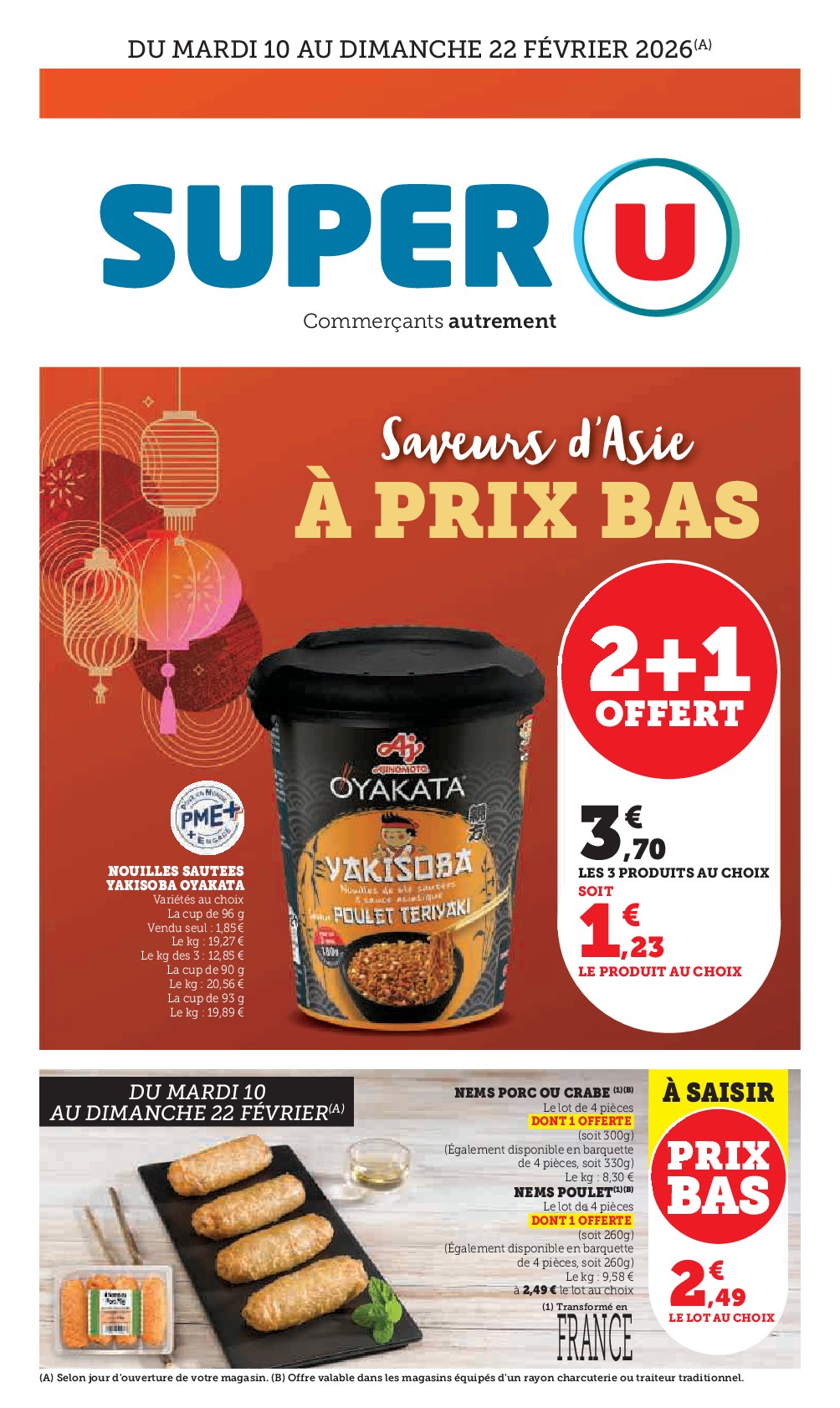 super-u - Catalogue Super U valable du 10/02/2026 au 22/02/2026
