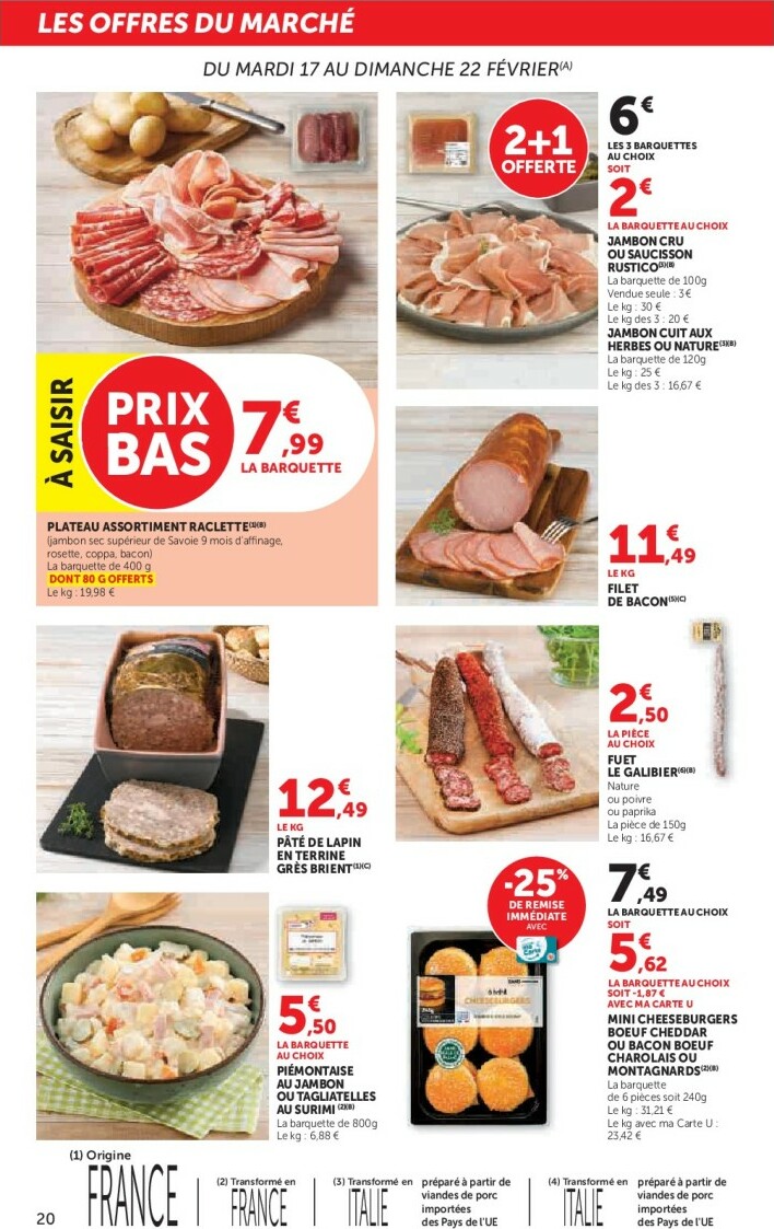 super-u - Catalogue Super U valable du 17/02/2026 au 01/03/2026 - page: 20