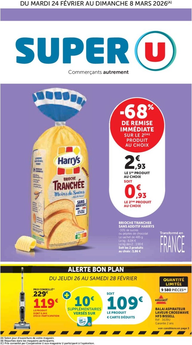 super-u - Catalogue Super U valable du 24/02/2026 au 08/03/2026