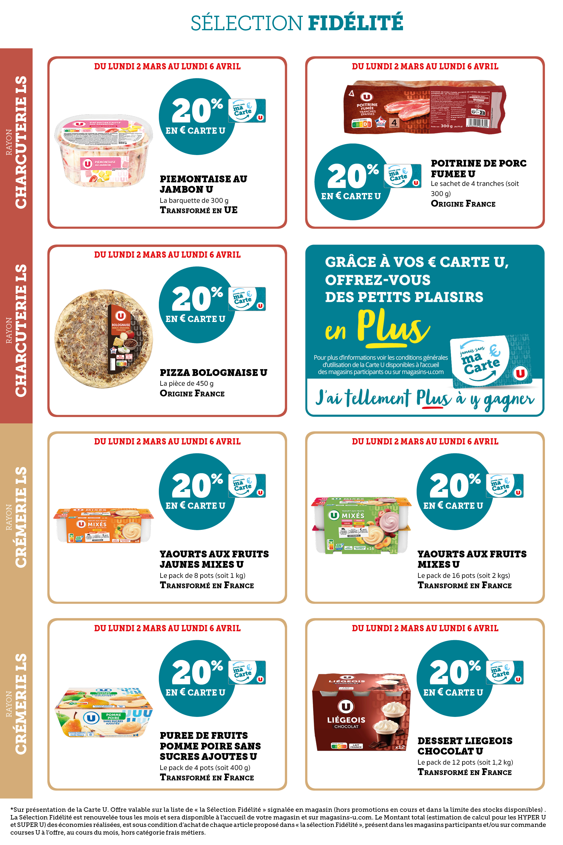 super-u - Catalogue Super U - Ma sélection Carte U mars valable du 02/03/2026 au 06/04/2026 - page: 4