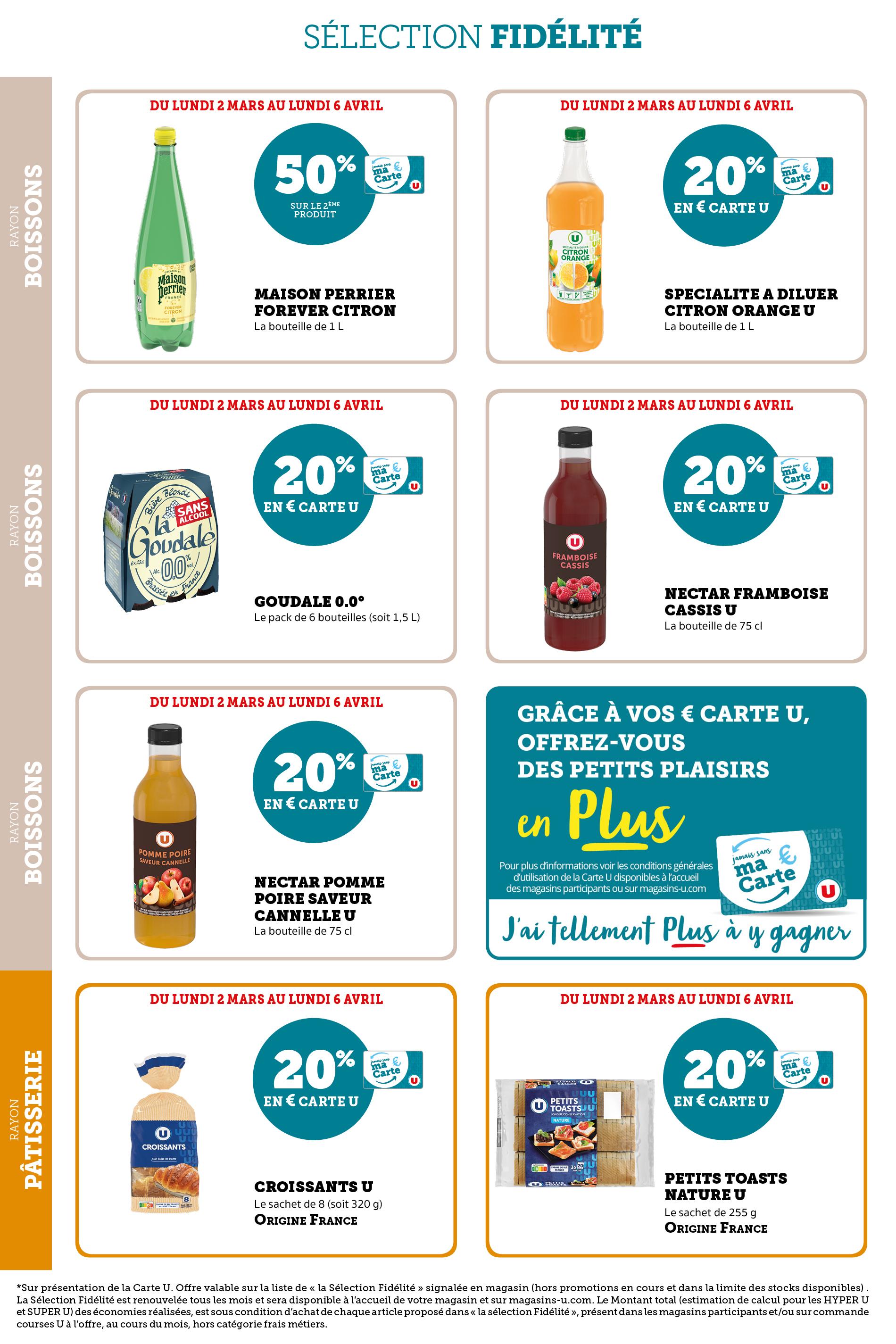super-u - Catalogue Super U - Ma sélection Carte U mars valable du 02/03/2026 au 06/04/2026 - page: 30