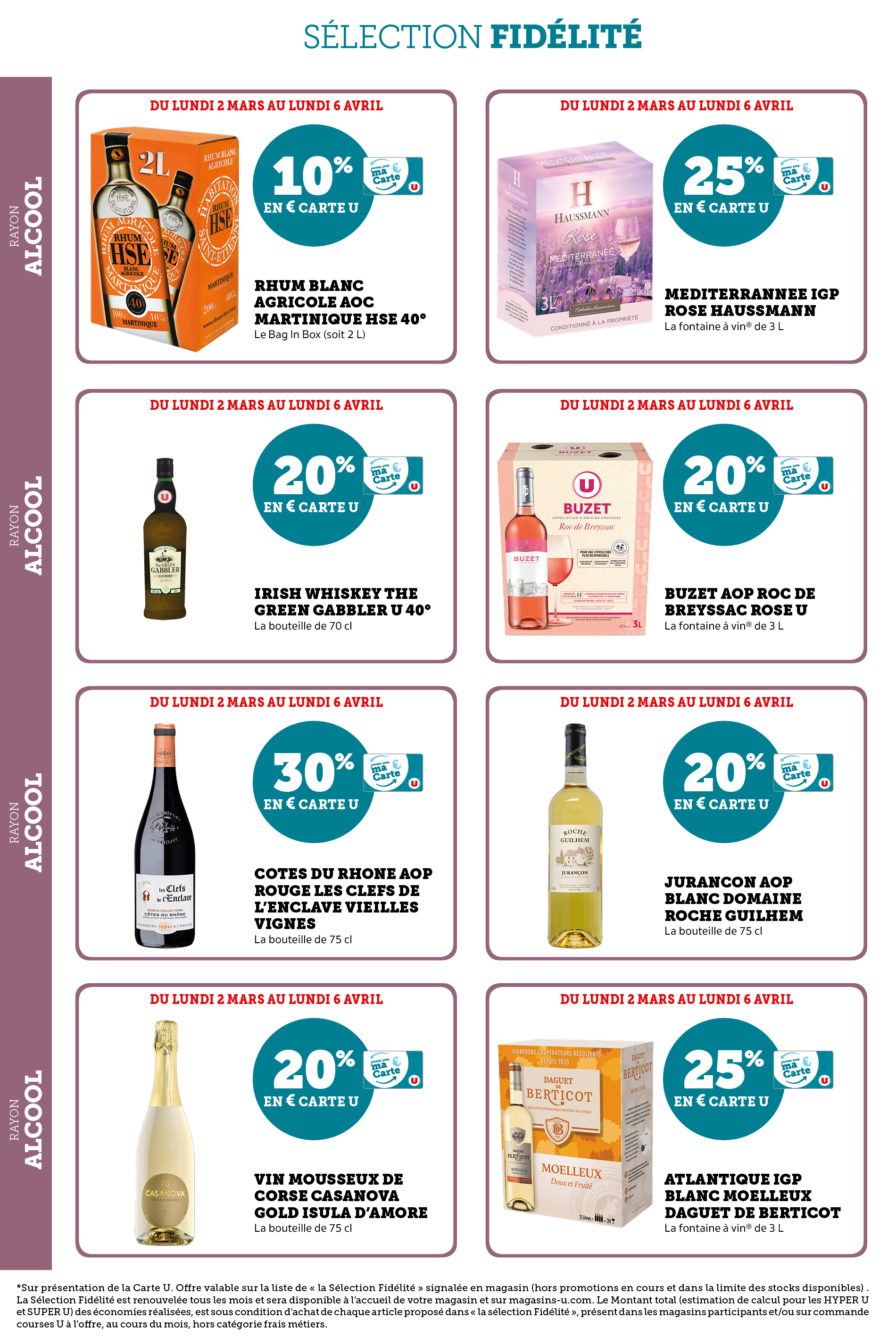 super-u - Catalogue Super U - Ma sélection Carte U mars valable du 02/03/2026 au 06/04/2026 - page: 26