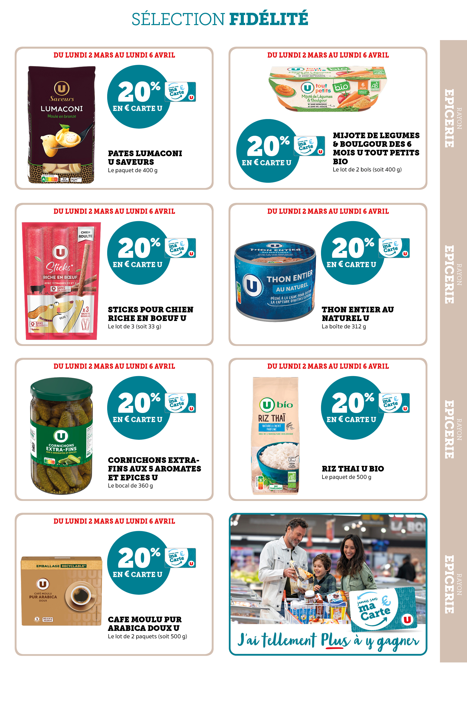 super-u - Catalogue Super U - Ma sélection Carte U mars valable du 02/03/2026 au 06/04/2026 - page: 23