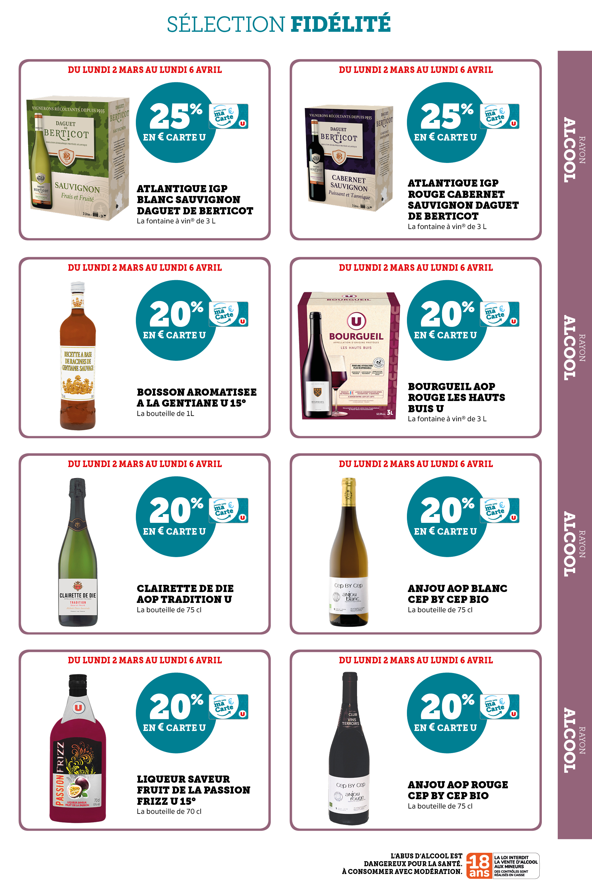 super-u - Catalogue Super U - Ma sélection Carte U mars valable du 02/03/2026 au 06/04/2026 - page: 25