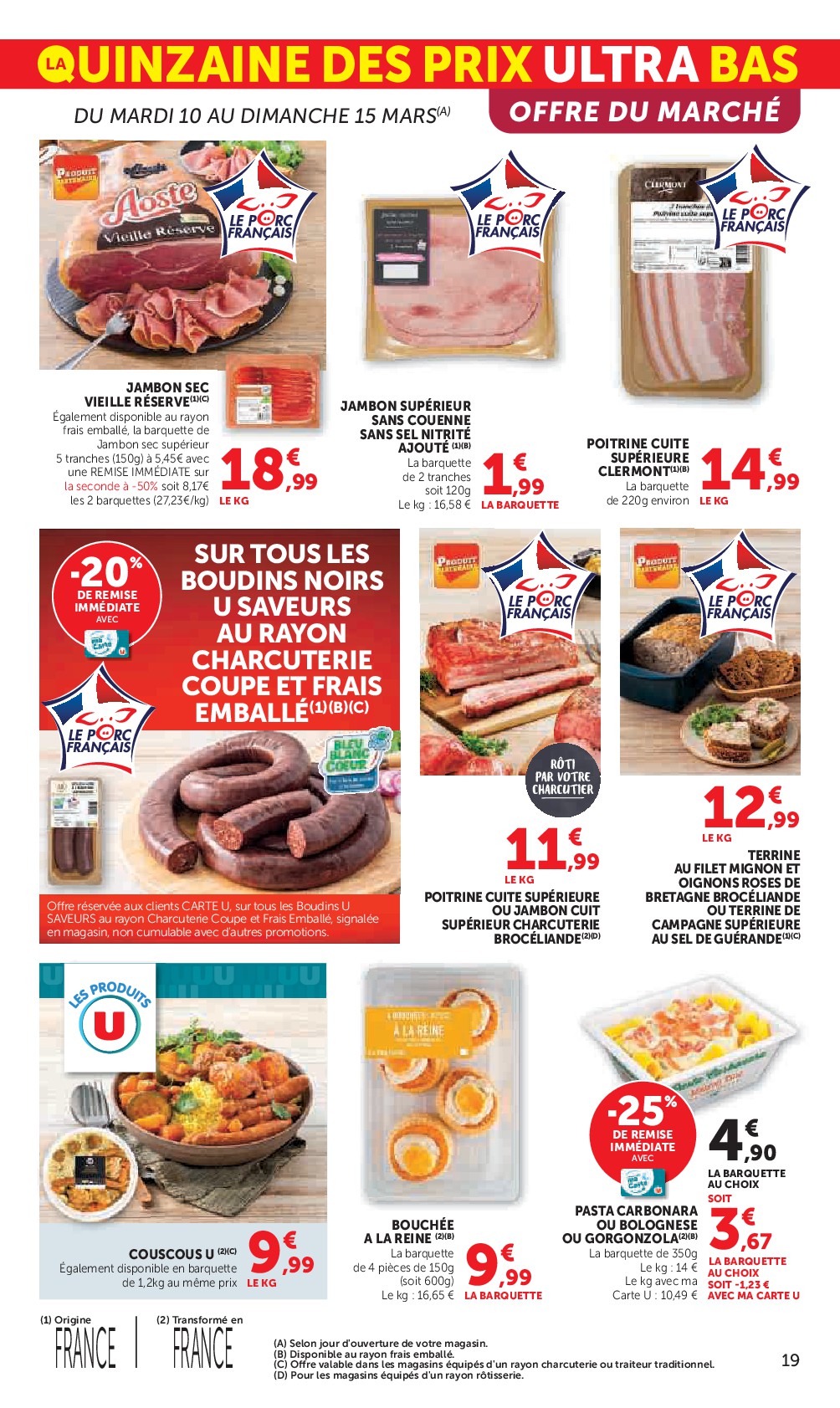 super-u - Catalogue Super U valable du 10/03/2026 au 22/03/2026 - page: 19