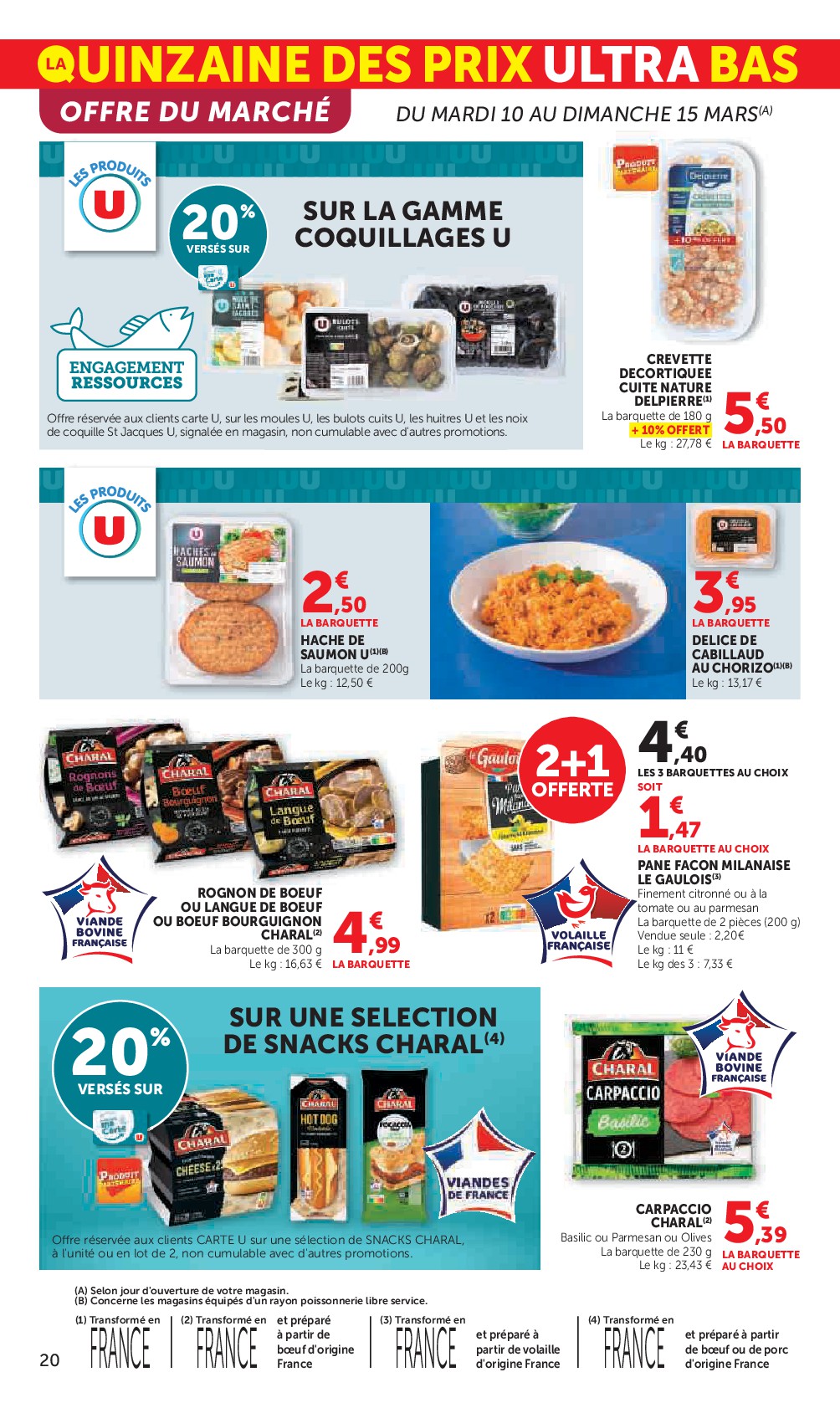super-u - Catalogue Super U valable du 10/03/2026 au 22/03/2026 - page: 20