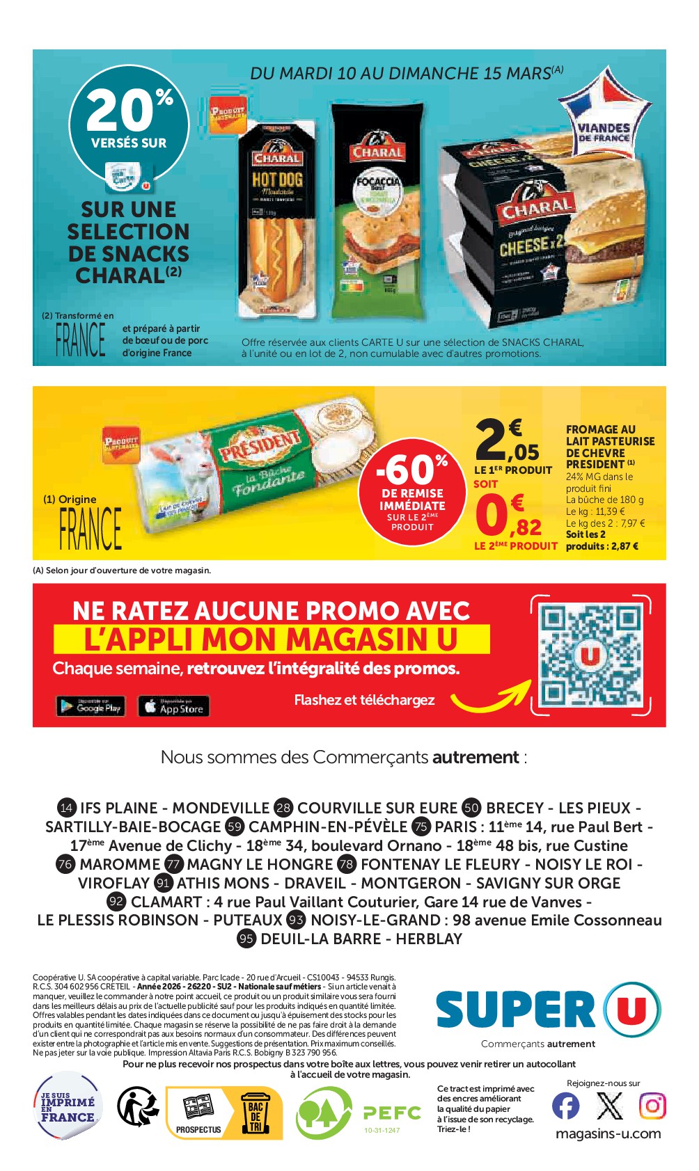 super-u - Catalogue Super U valable du 10/03/2026 au 22/03/2026 - page: 28